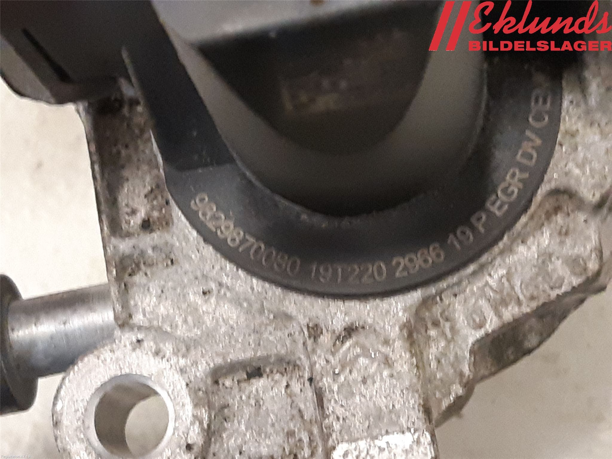 Peugeot 3008 17-24 Egr Ventil