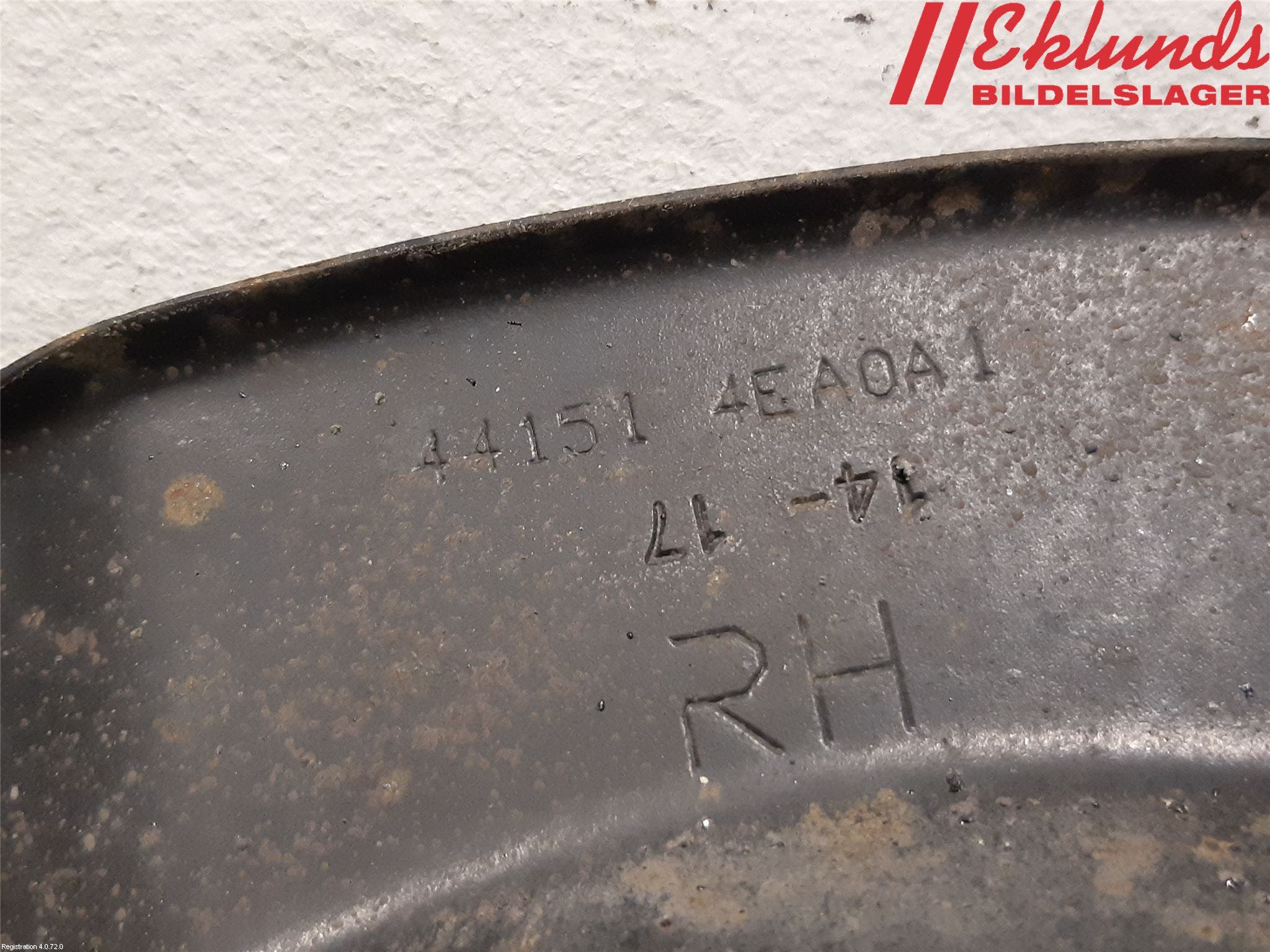 Nissan QASHQAI 14-17 Bromssköld Bak