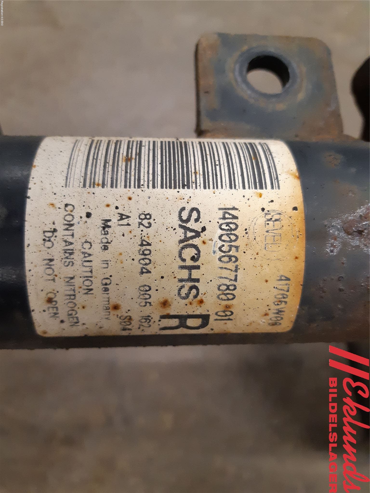 Citroen JUMPY 07-16 Fjäderben Fram Höger