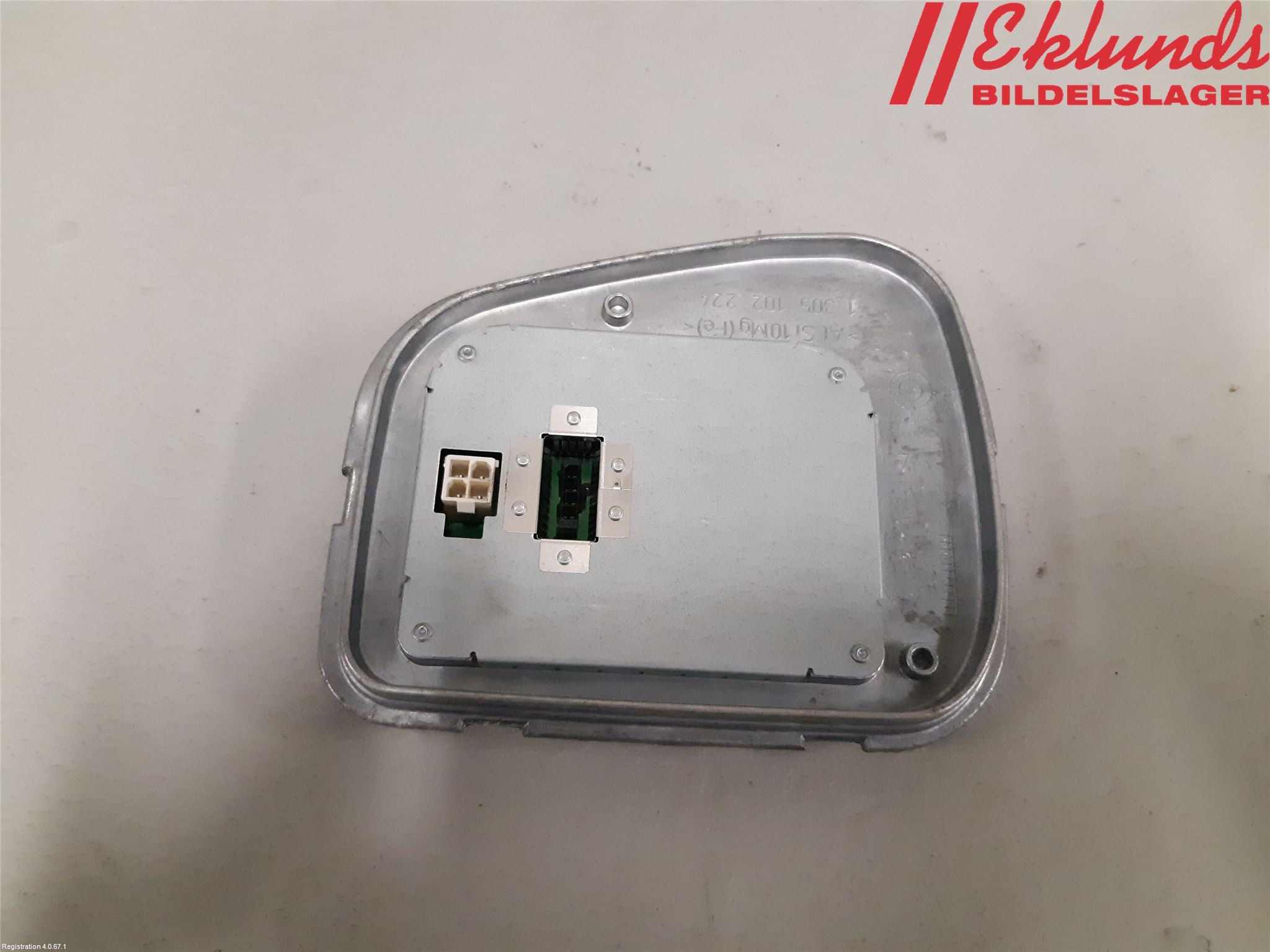 Volvo V50 08-12 Styrenhet Strålkastare