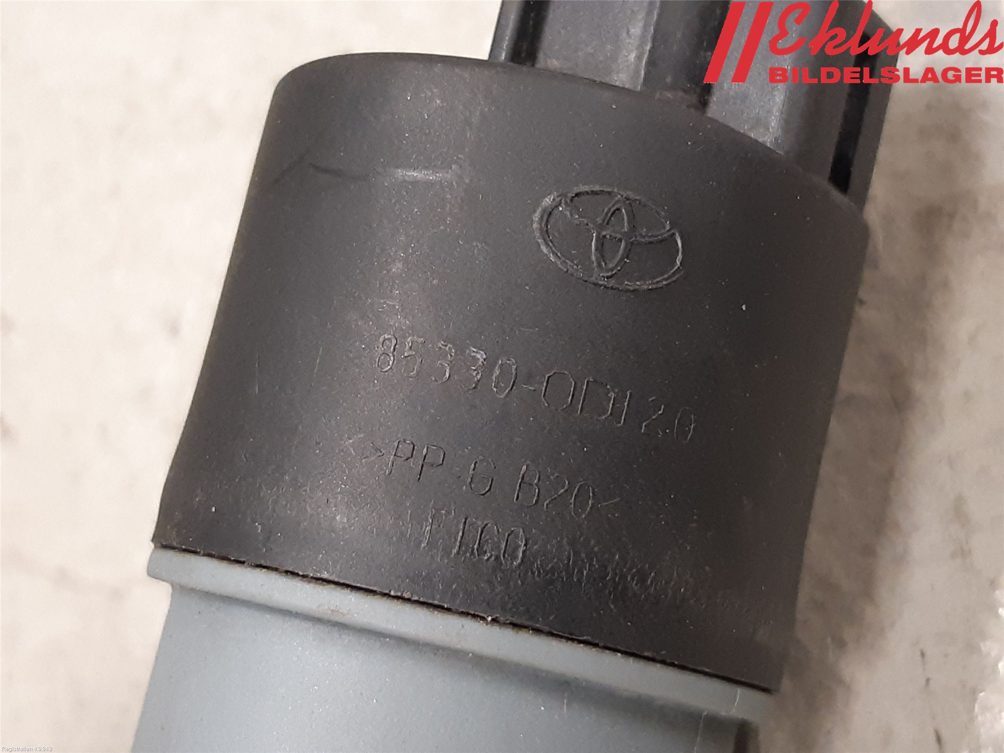 Toyota YARIS XP130 15-20 Spolarpump Vindruta