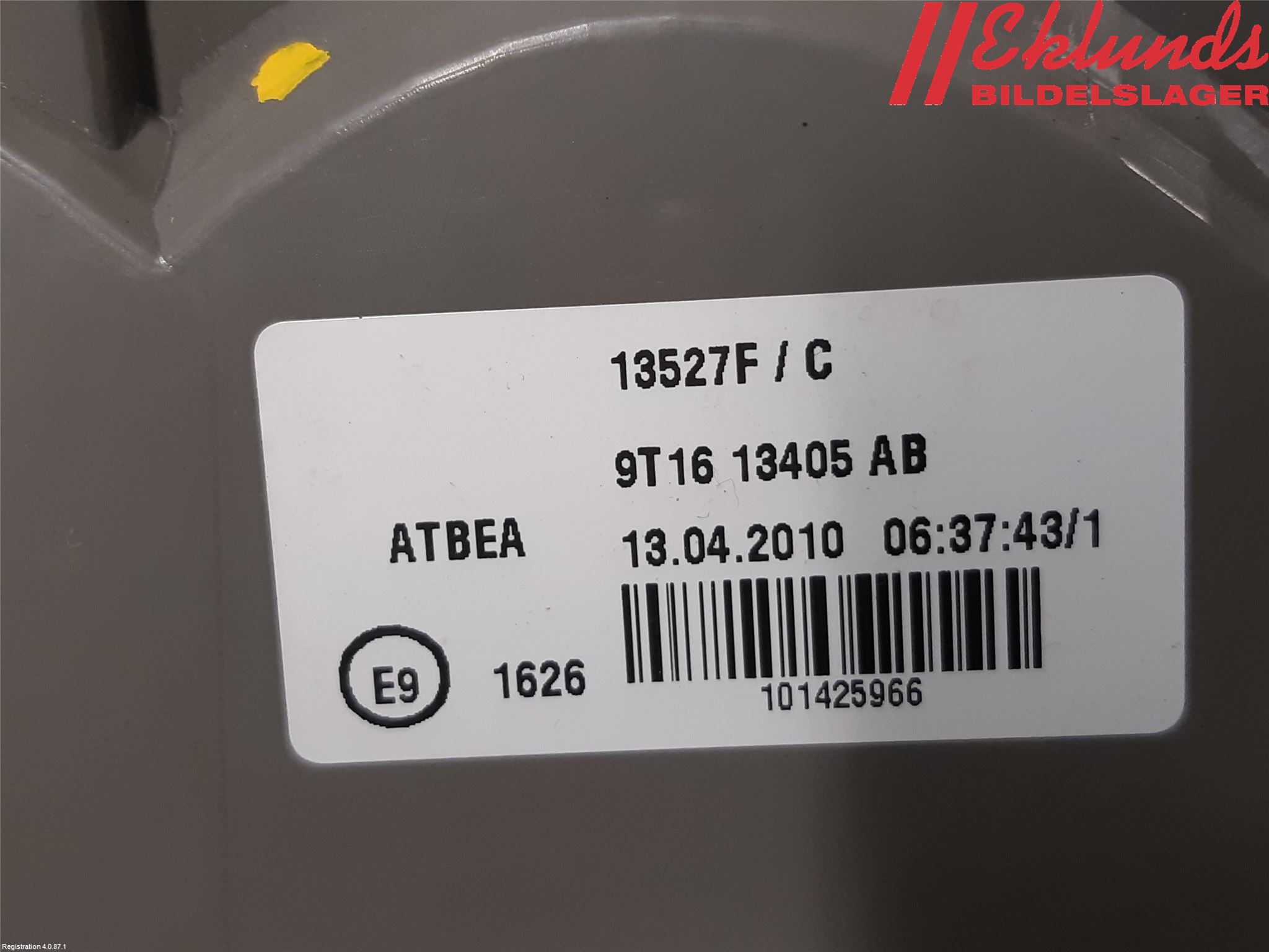 Ford TRANSIT CONNECT 03-08 Bakljus Vänster