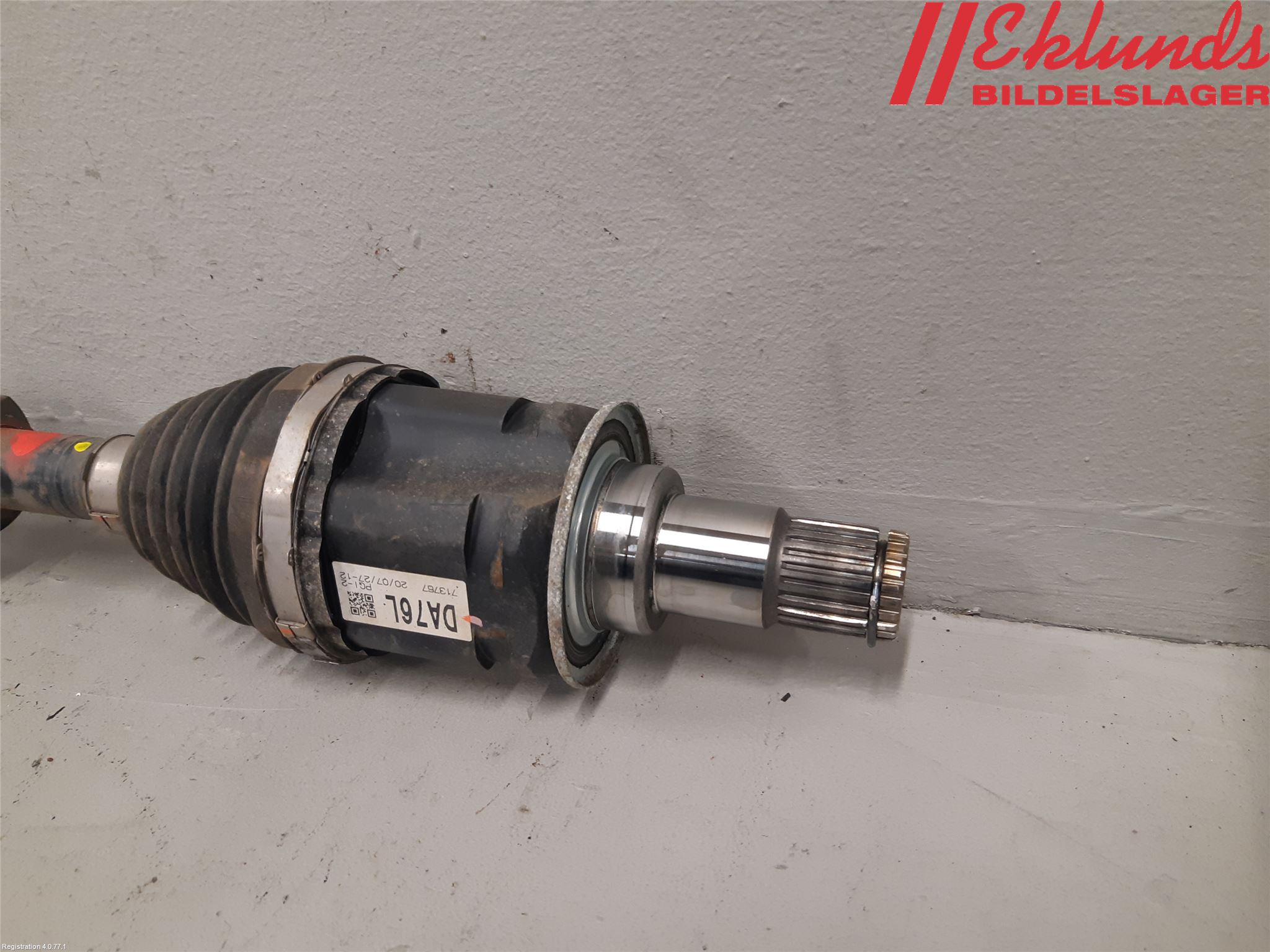 Toyota RAV4 19- Drivaxel Fram Vänster