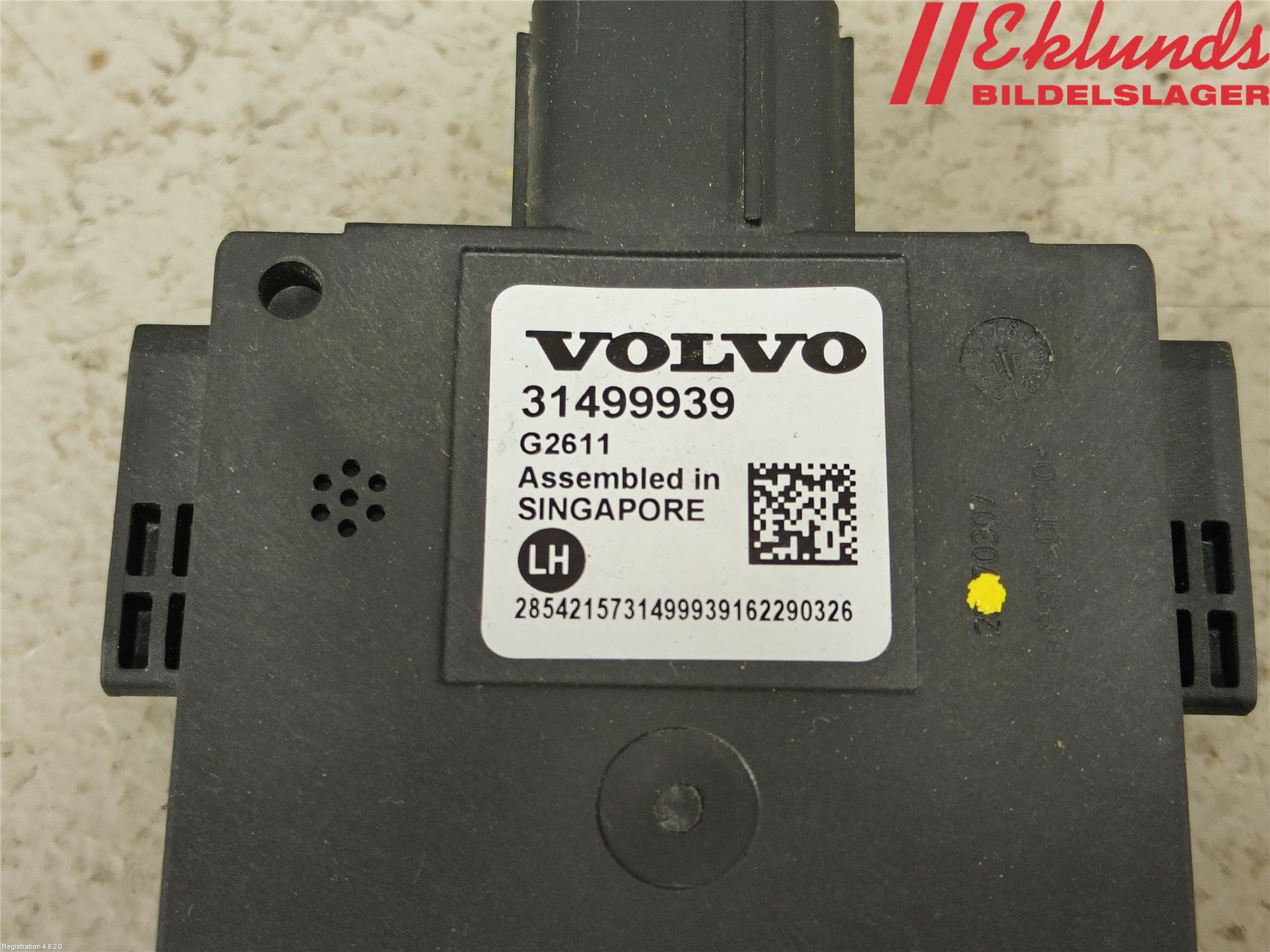 Volvo XC90/RECHARGE 16- Sensor Aktivt Kollisionsskydd