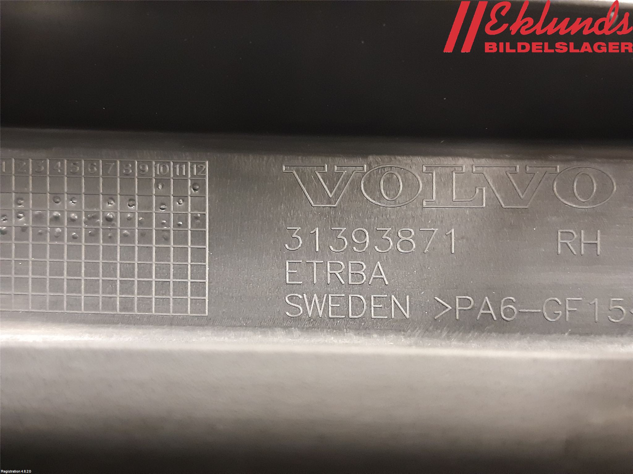 Volvo XC90/RECHARGE 16- Dörr Dekorlist Fram Hö