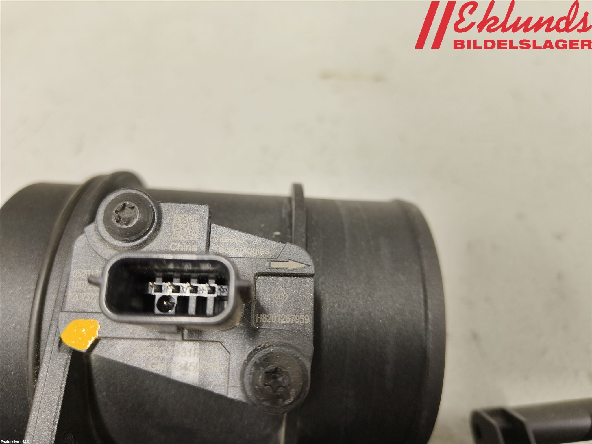 Renault MASTER III 20-24 Injluftmängdmätare