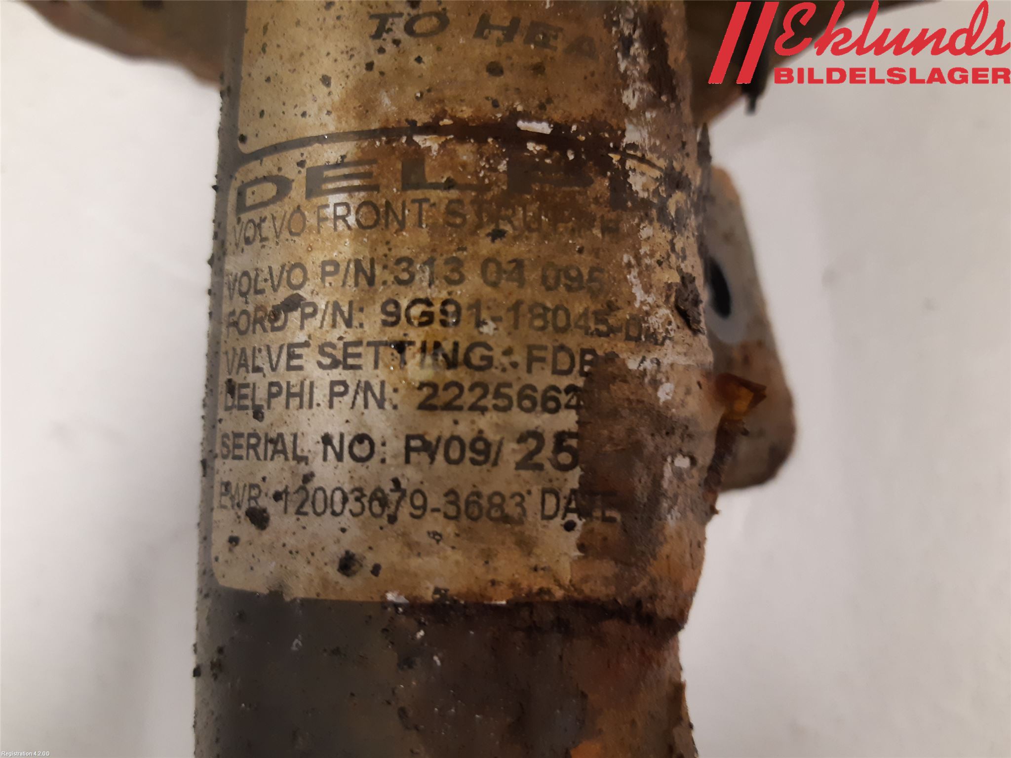 Volvo S80 07-13 Fjäderben Fram Höger