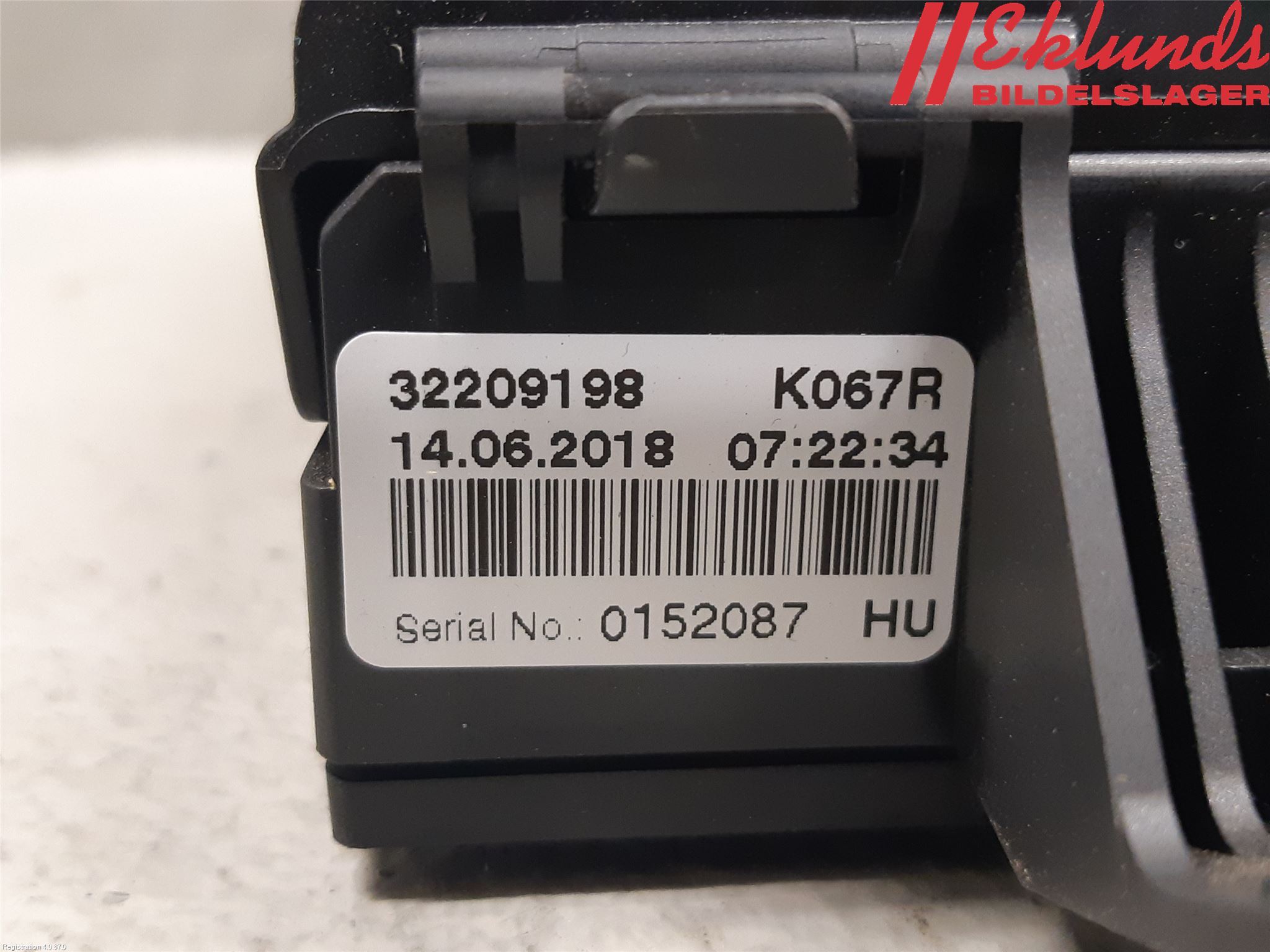 Volvo XC60 18- Säkringsdosa-Elcentral