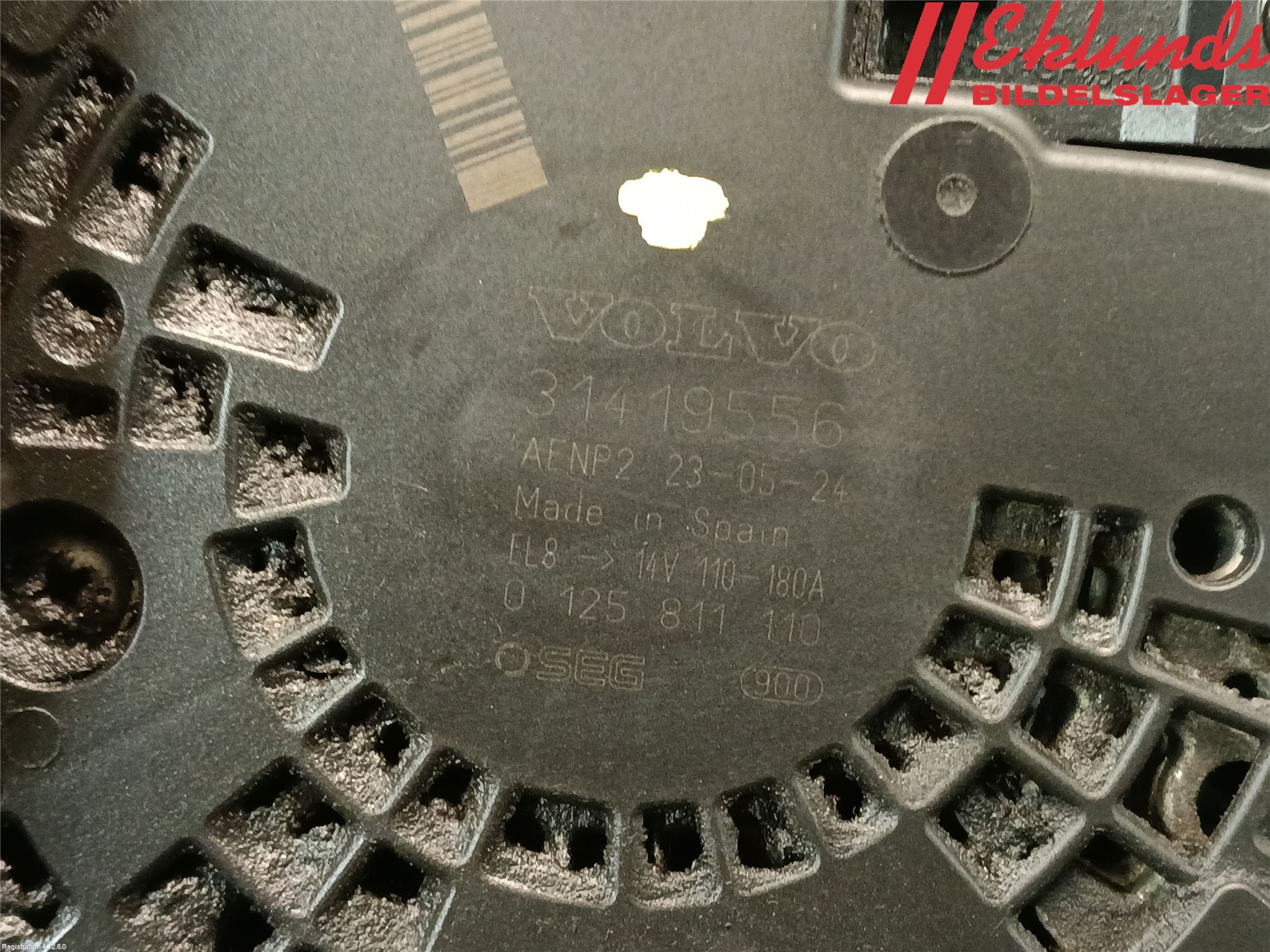 Volvo V70 08-13 Generator