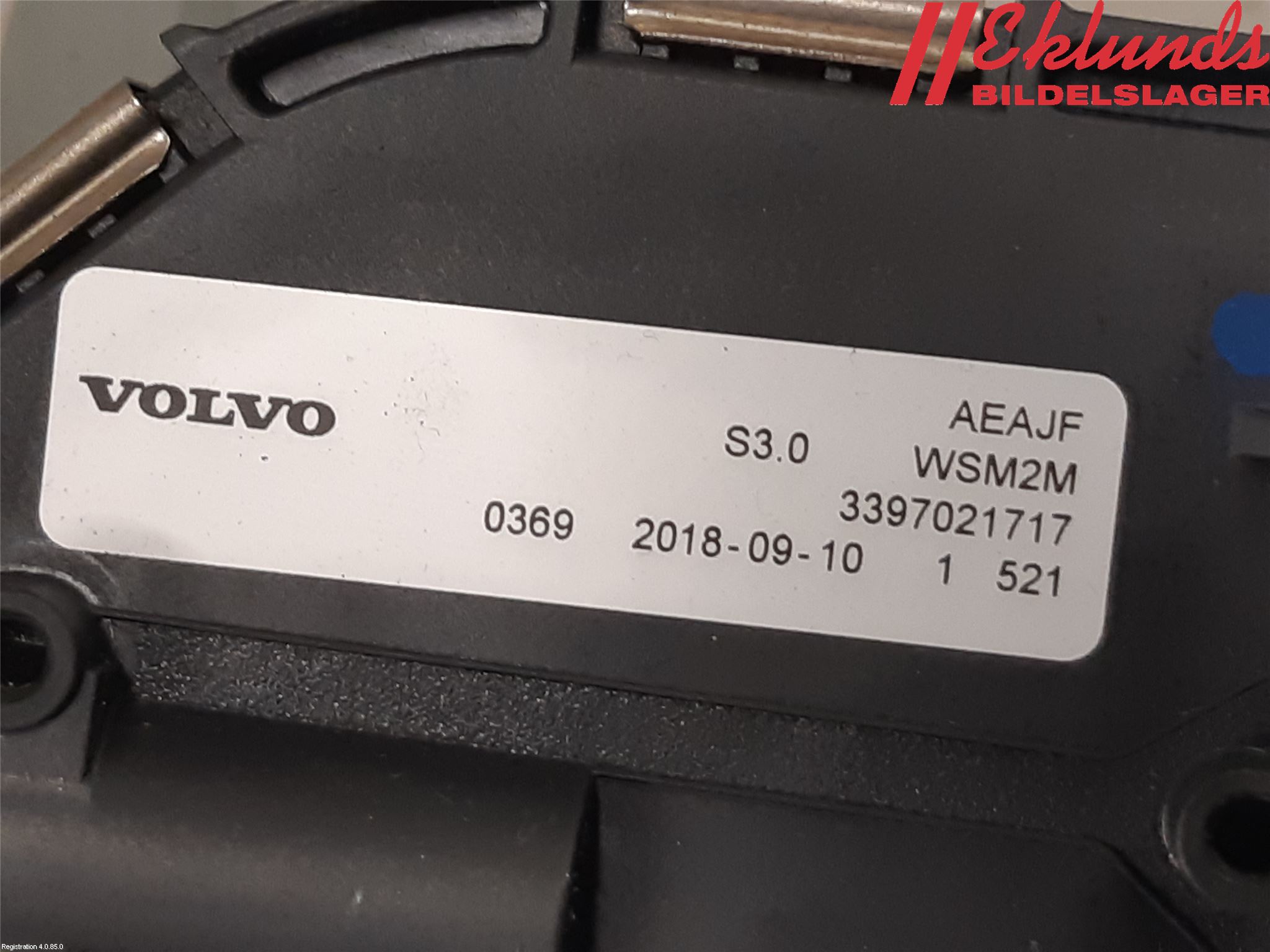 Volvo V90 17->> Torkarmotor Vindruta