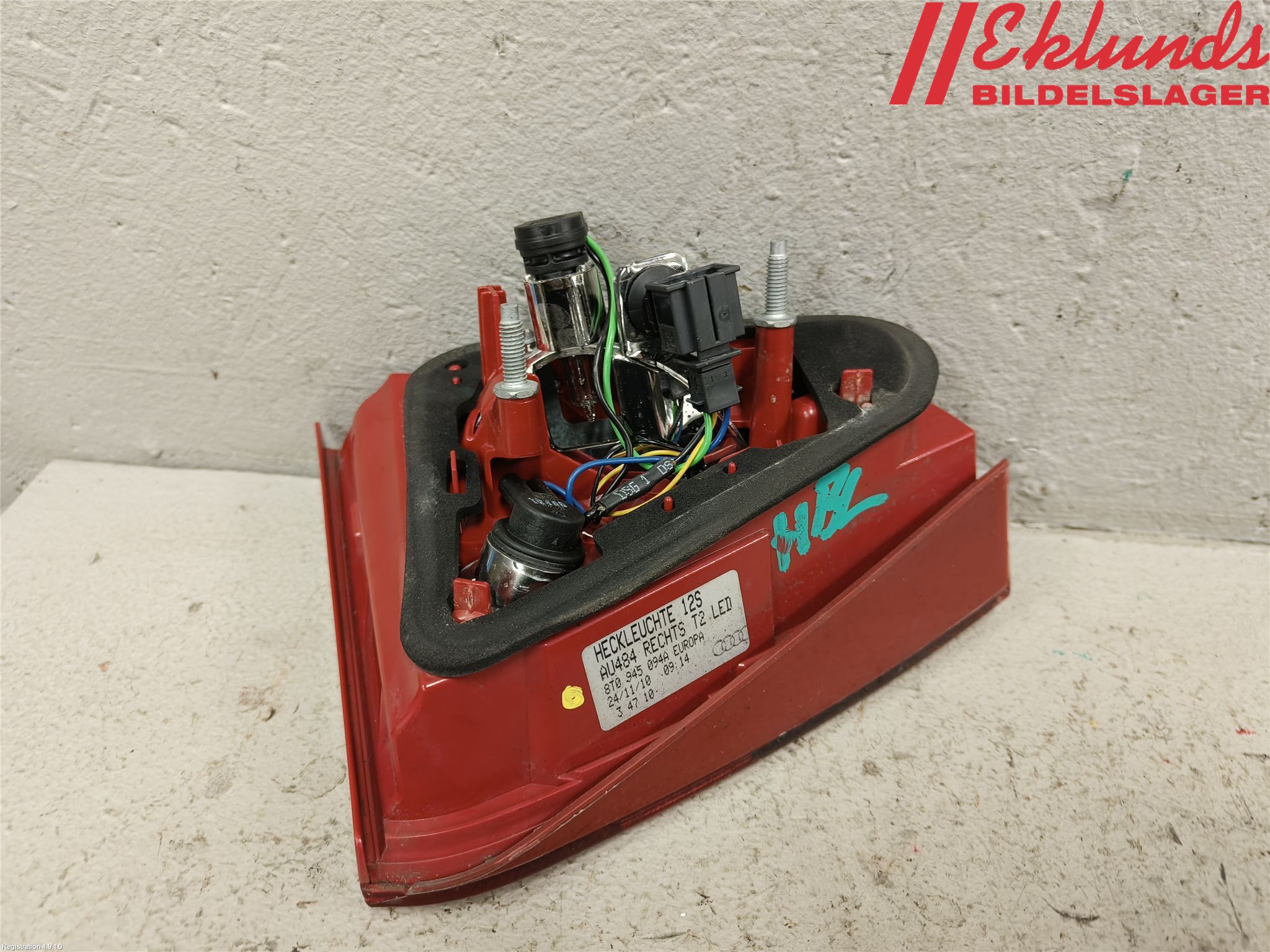 Audi A5 07-16 Bakljus Lucka Hö