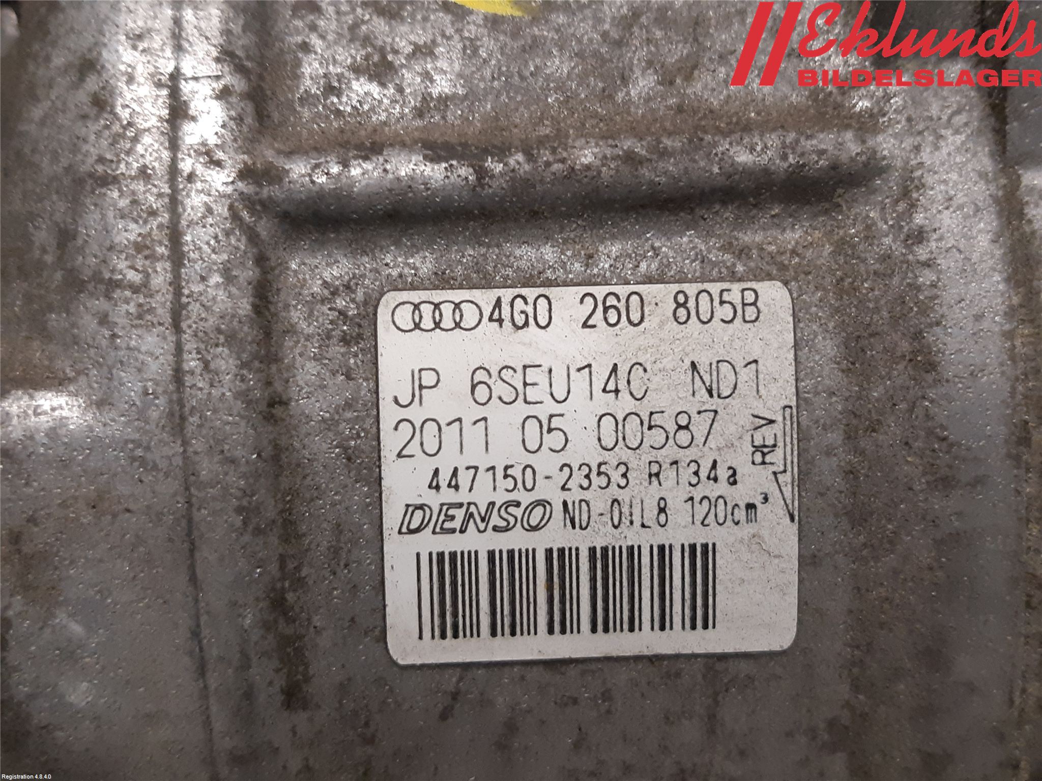 Audi A6/S6 4G 11-18 Ac Kompressor