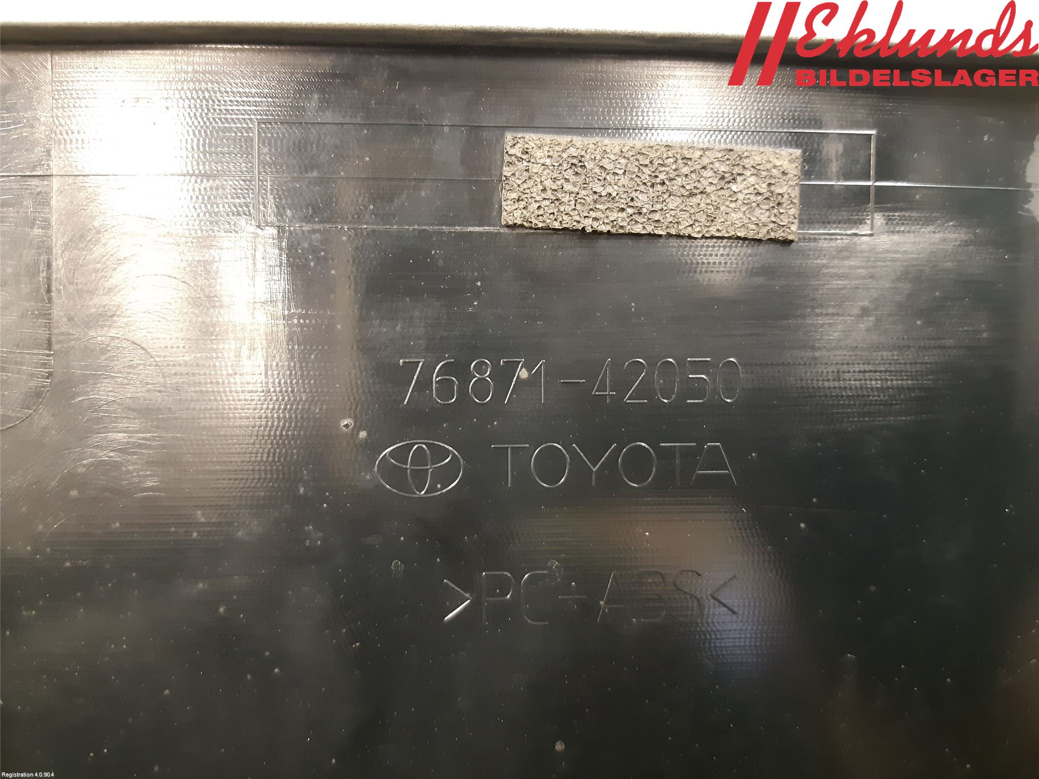 Toyota RAV4 19- Spoiler Baklucka