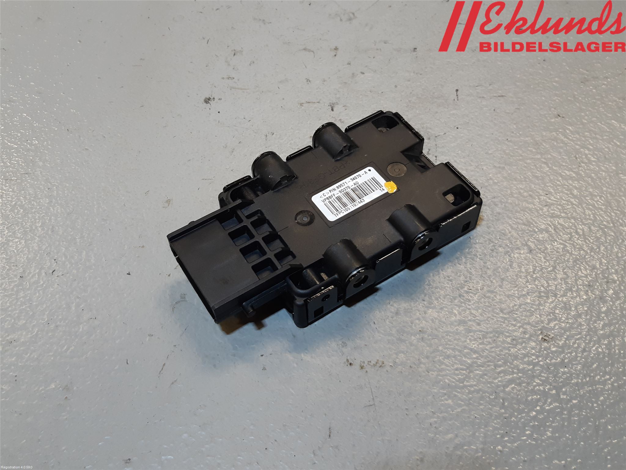 Toyota YARIS XP130 15-20 Styrenhet Bränslepump