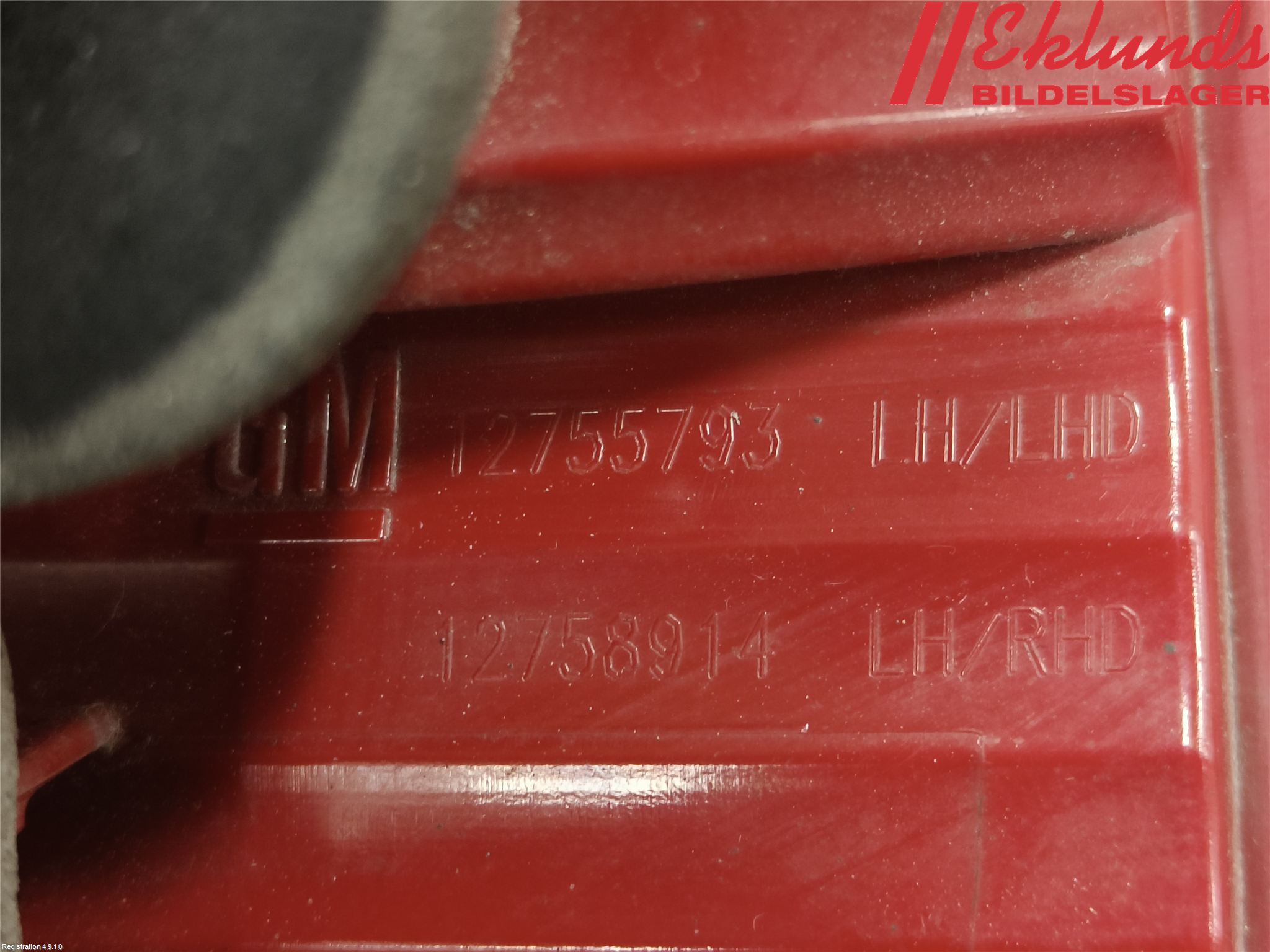 Saab 9-5     06-10 Bakljus Lucka Vä