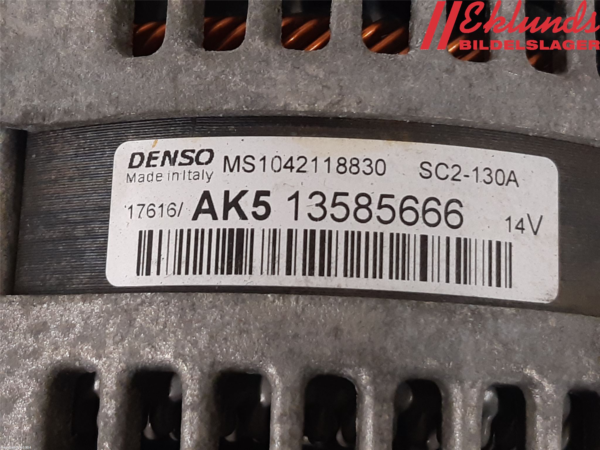 Opel CORSA E 15-19 Generator