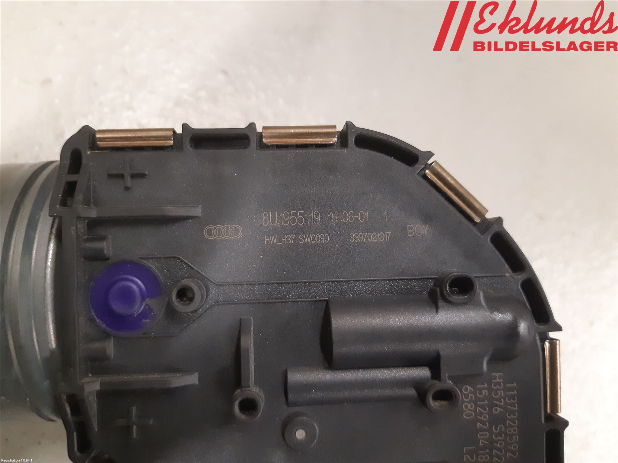 Audi Q3 8U 12-18 Torkarmotor Vindruta