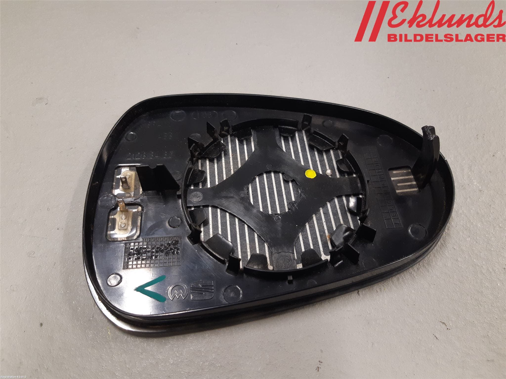 Seat IBIZA IV 08-16 Spegelglas Vä