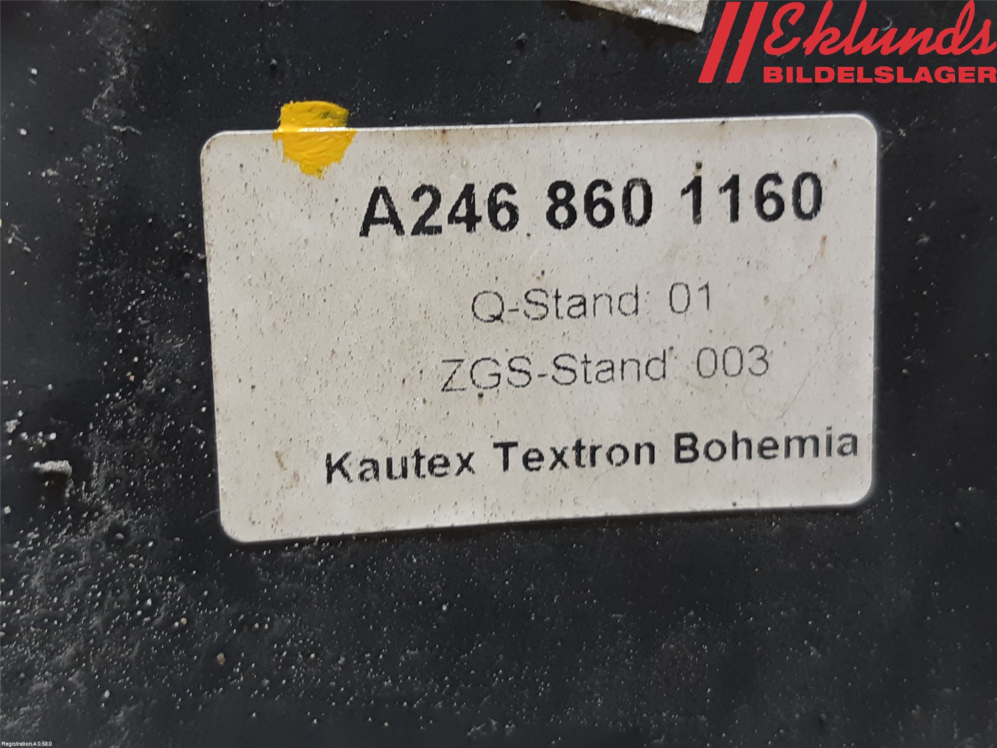 Mercedes-Benz MB A-KLASS (W176) 13-18 Spolartank Vindruta-Strål