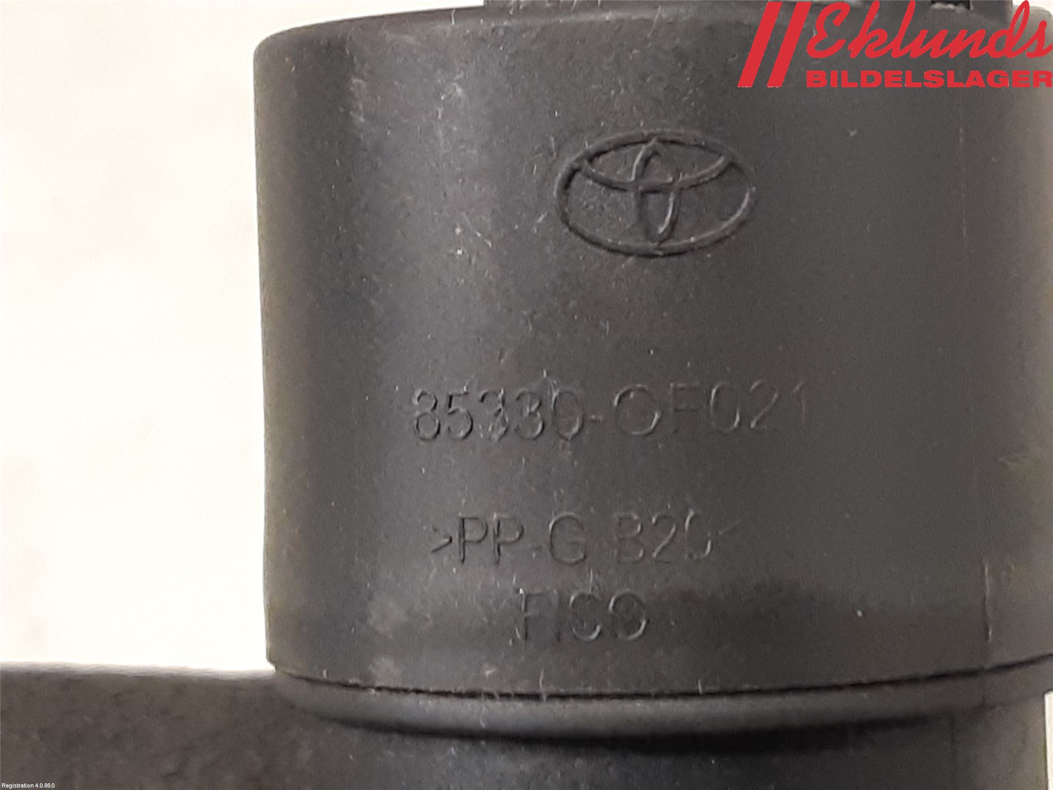 Toyota YARIS XP130 15-20 Spolarpump Baklucka