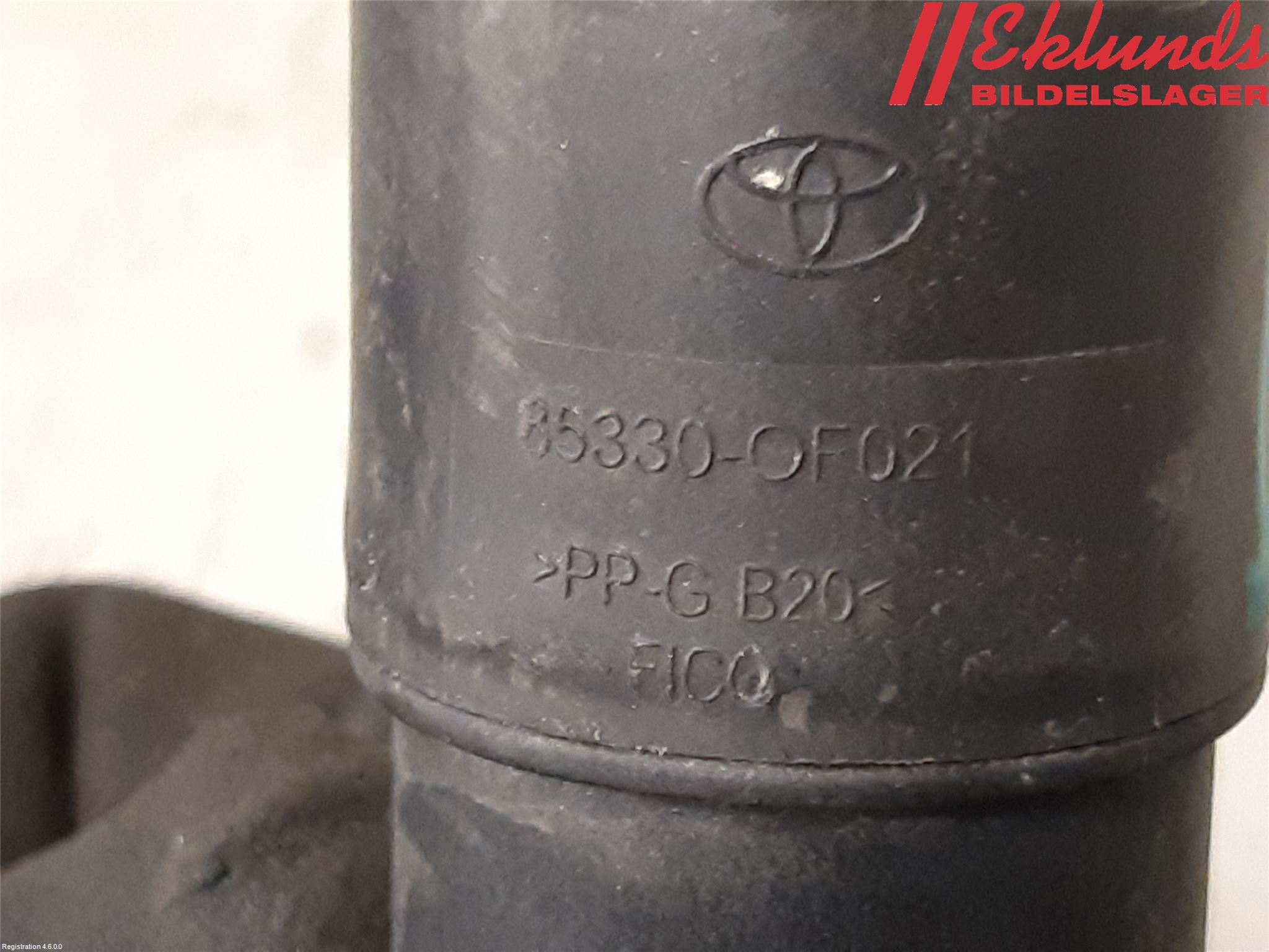 Toyota YARIS XP130 15-20 Spolarpump Baklucka