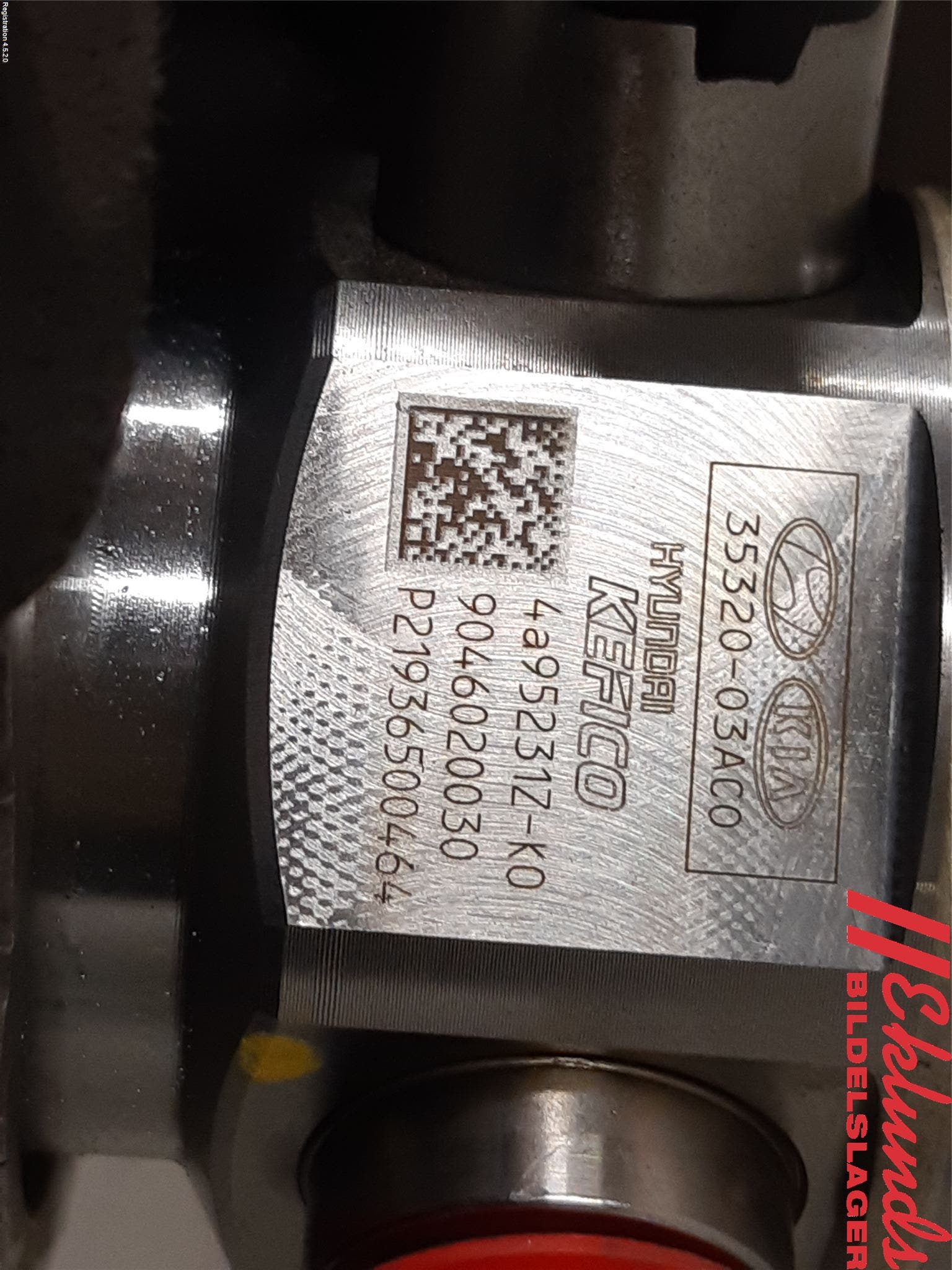 Kia NIRO (DE) 17-22 Bränslepump Mek