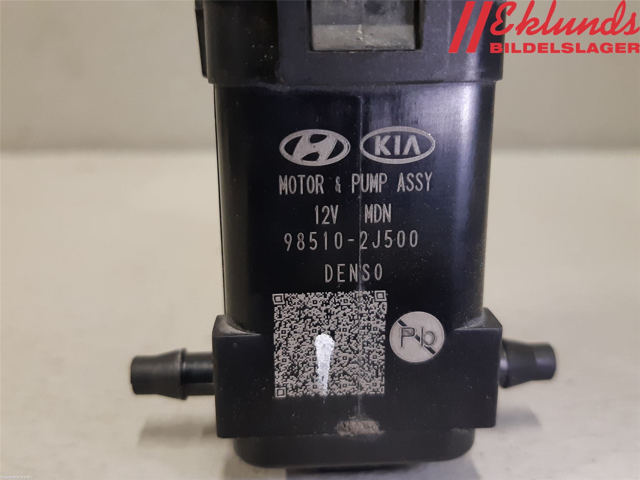 Kia OPTIMA 16-20 Spolarpump Vindruta