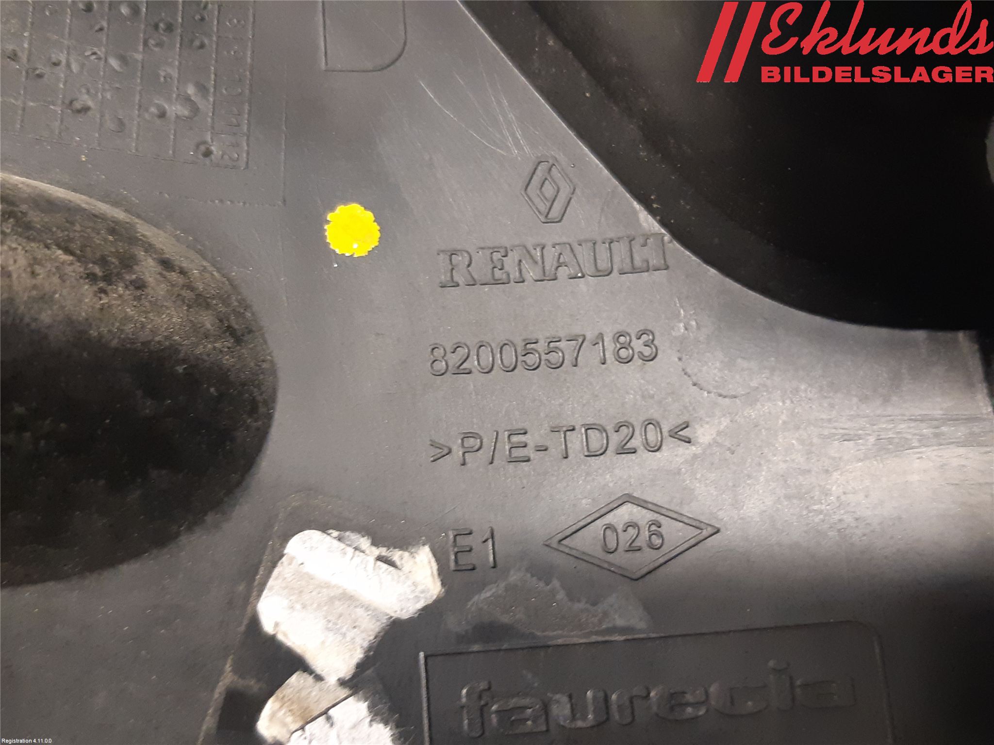 Renault KANGOO/E-TECH 21- Bakljussarg