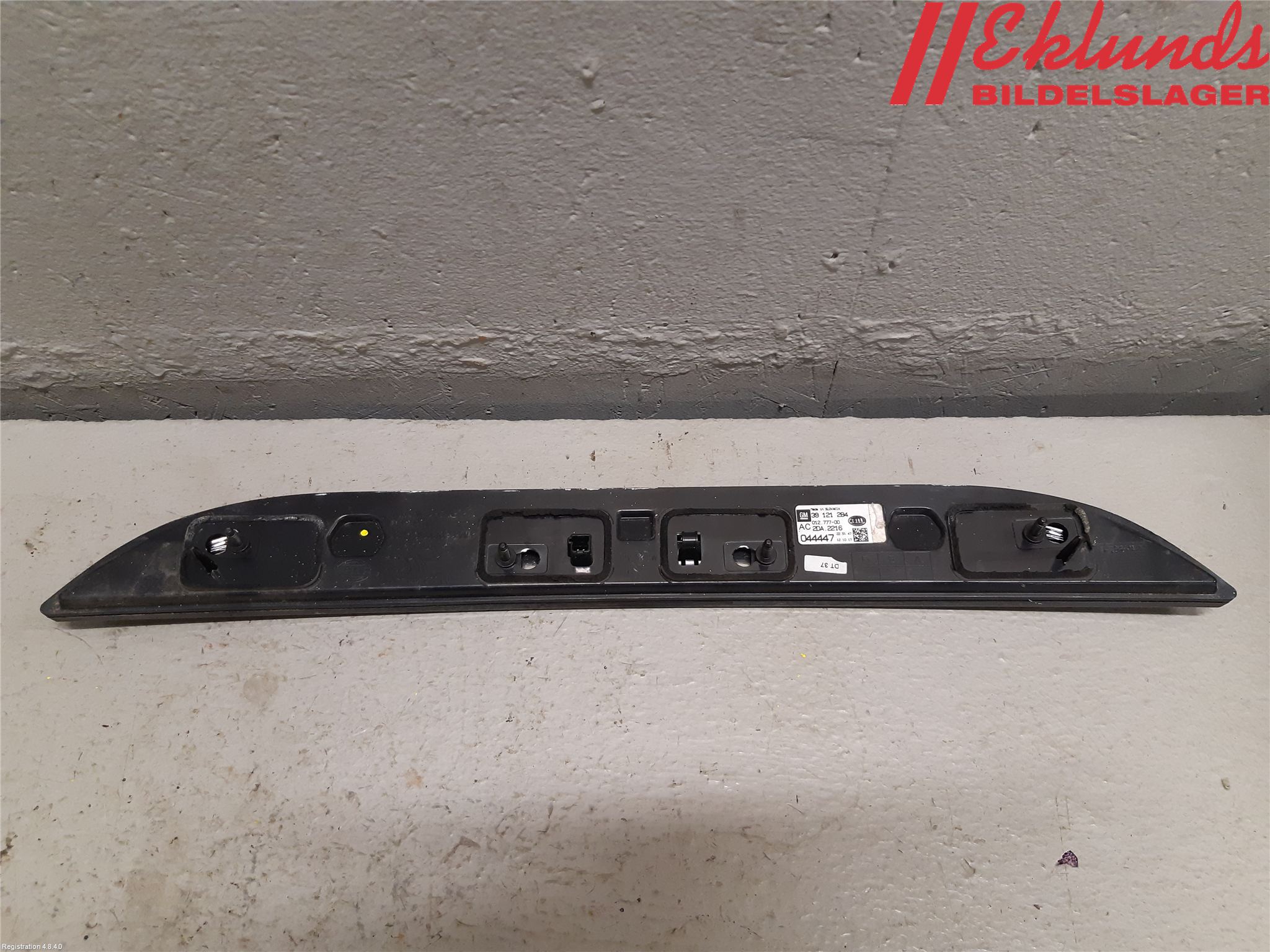 Opel INSIGNIA 17- Bromsljus Bakruta