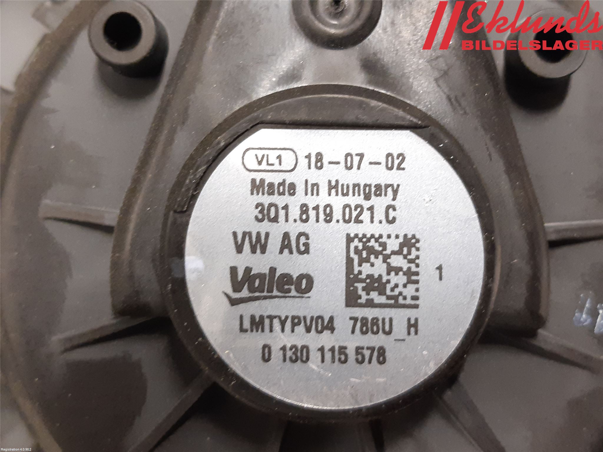Volkswagen VW PASSAT 15-19 Värmefläkt