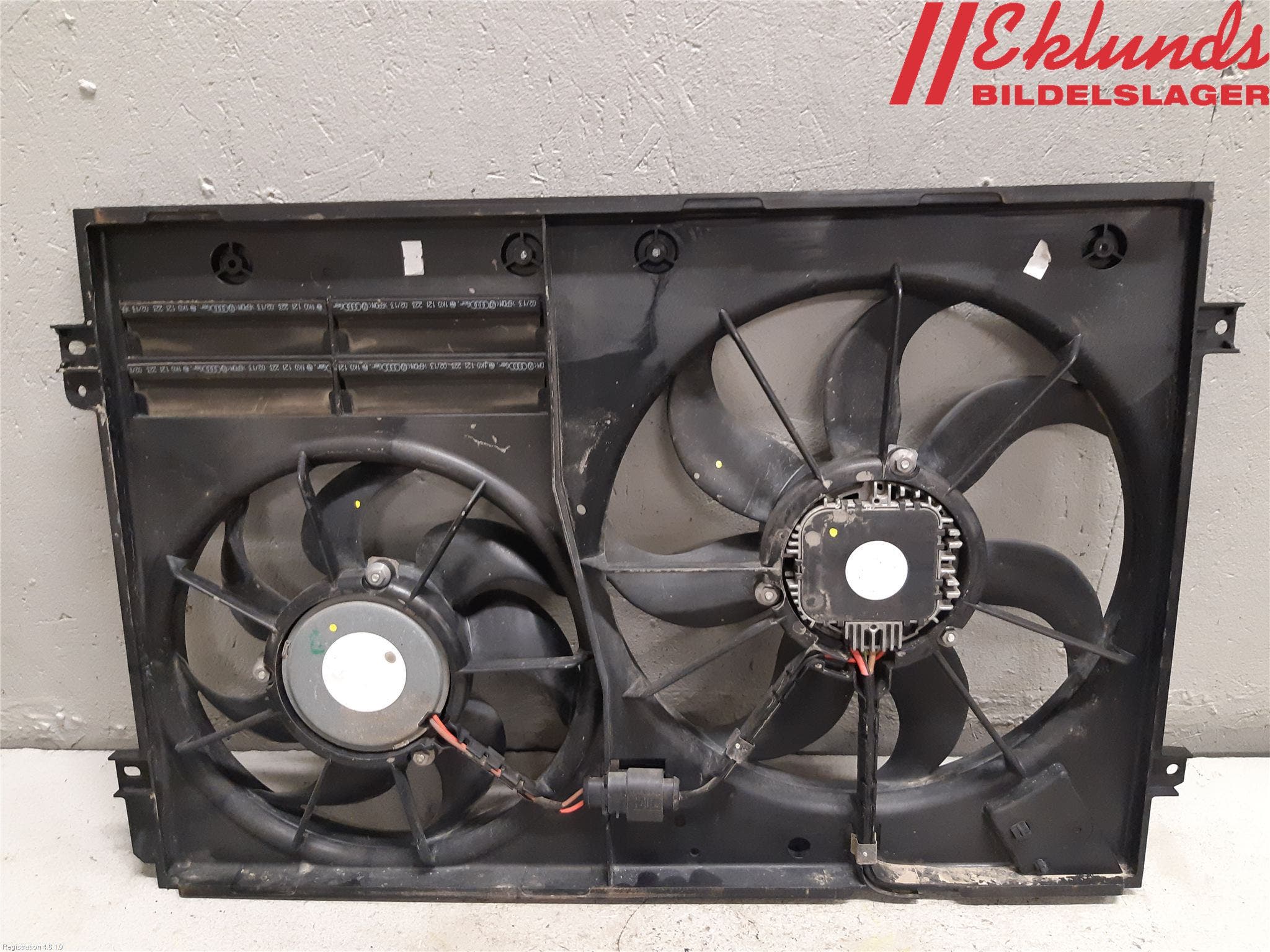 Volkswagen VW CADDY 11-15 Kylfläkt El