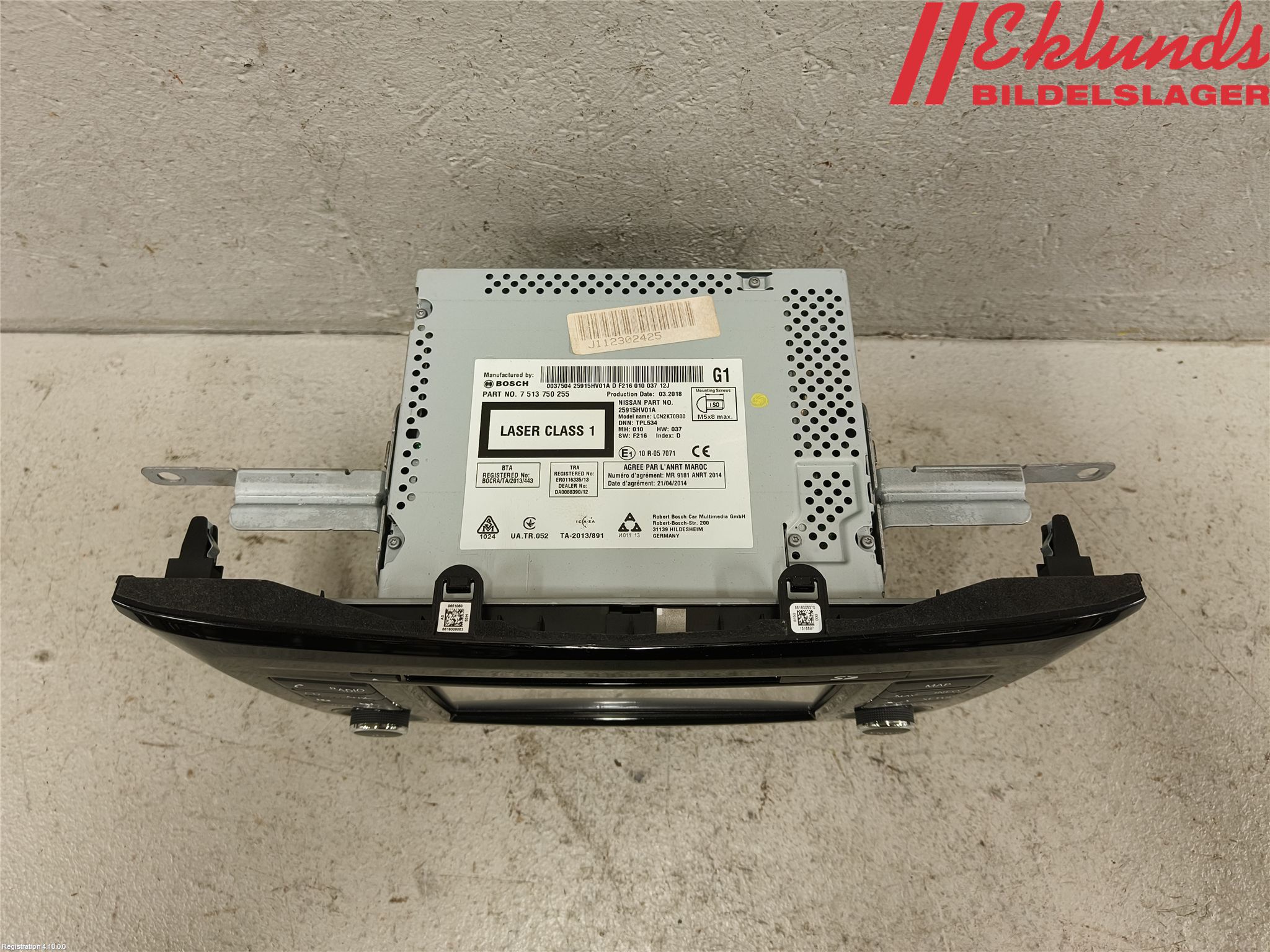 Nissan QASHQAI 17-21 Cd Radio - Multimediapanel