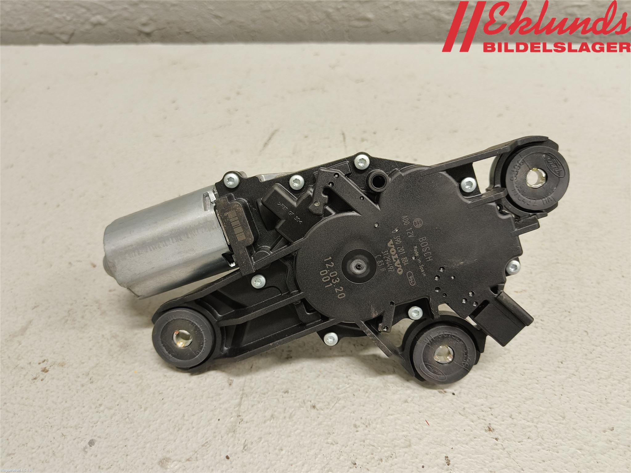 Volvo V60 11-13 Torkarmotor Baklucka
