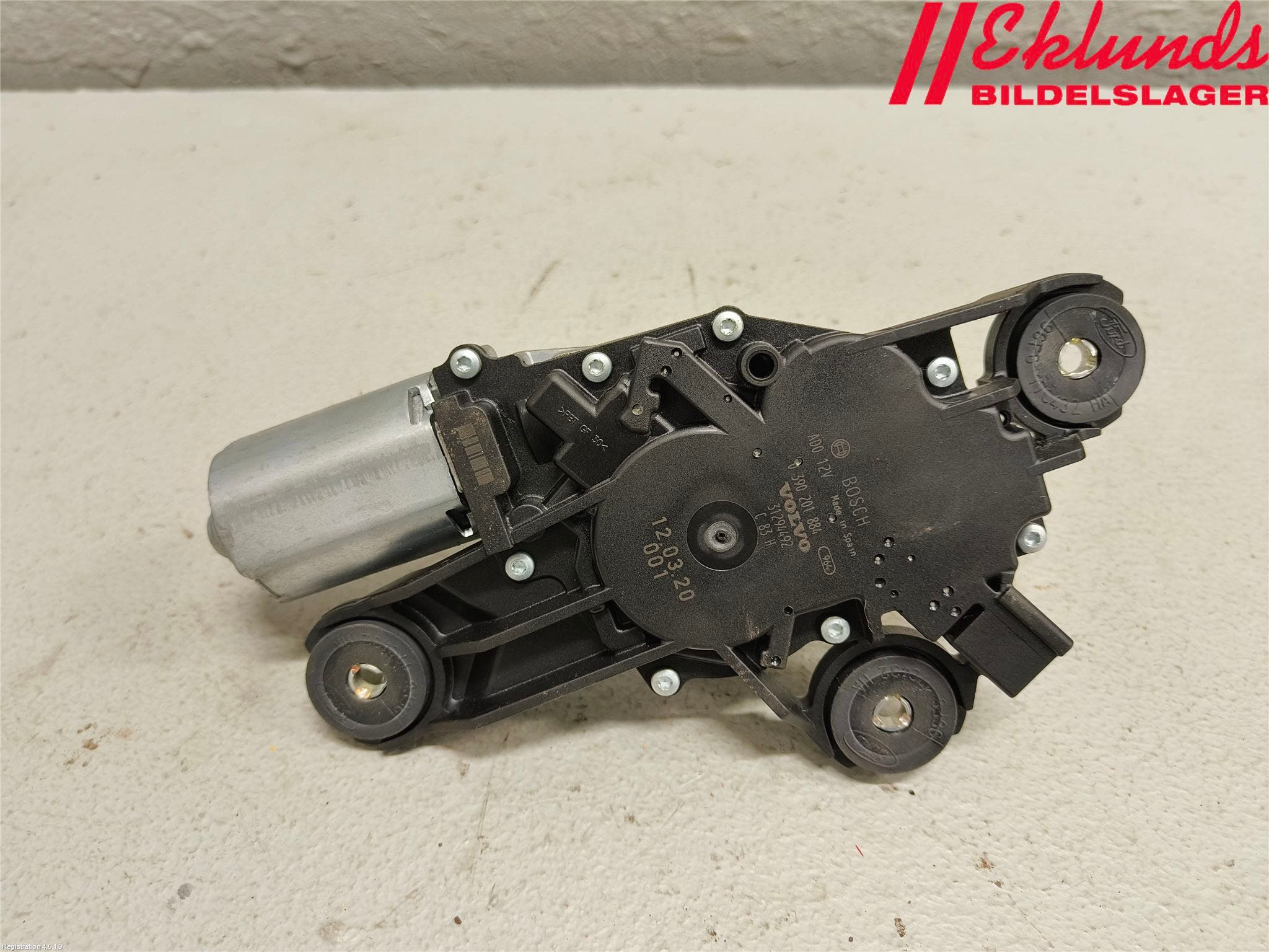 Volvo V60 11-13 Torkarmotor Baklucka