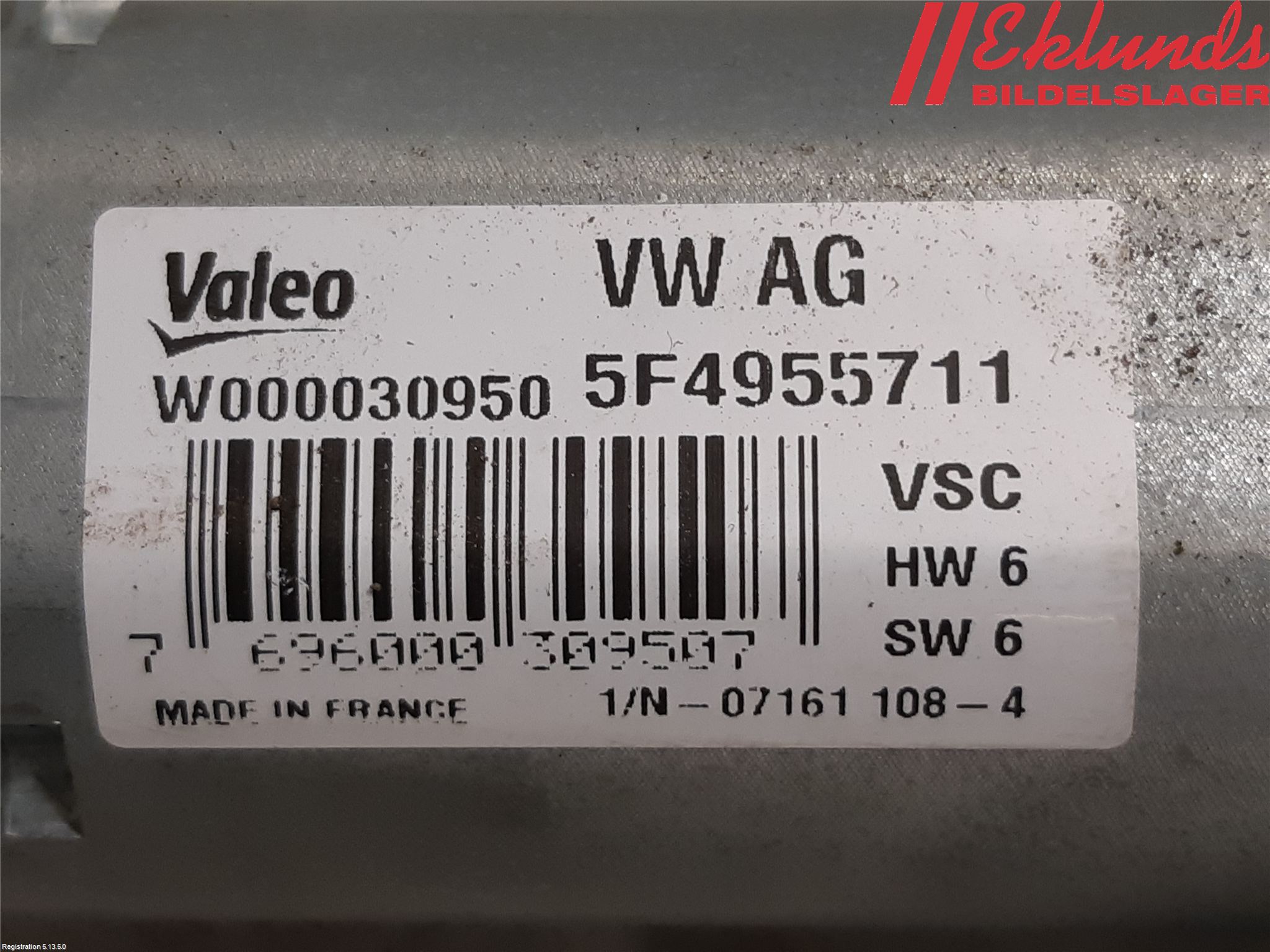 Seat LEON 13-20 Torkarmotor Baklucka