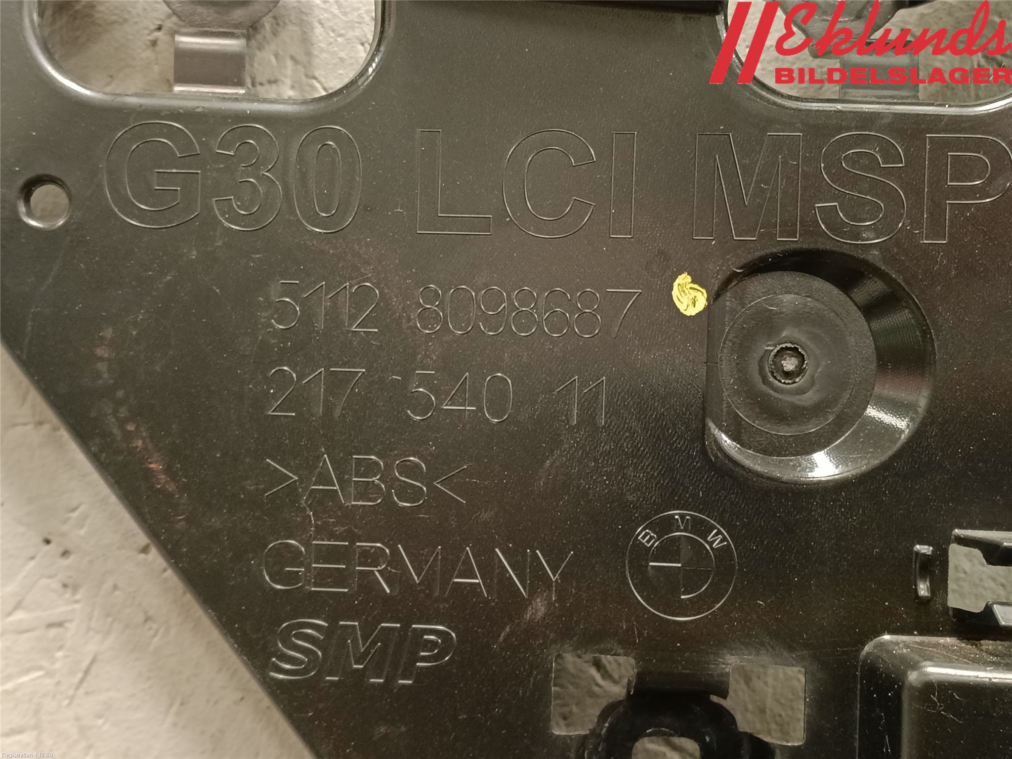 BMW 5 G30/G31/F90 17-23 Stötfångare Deformelement Bak