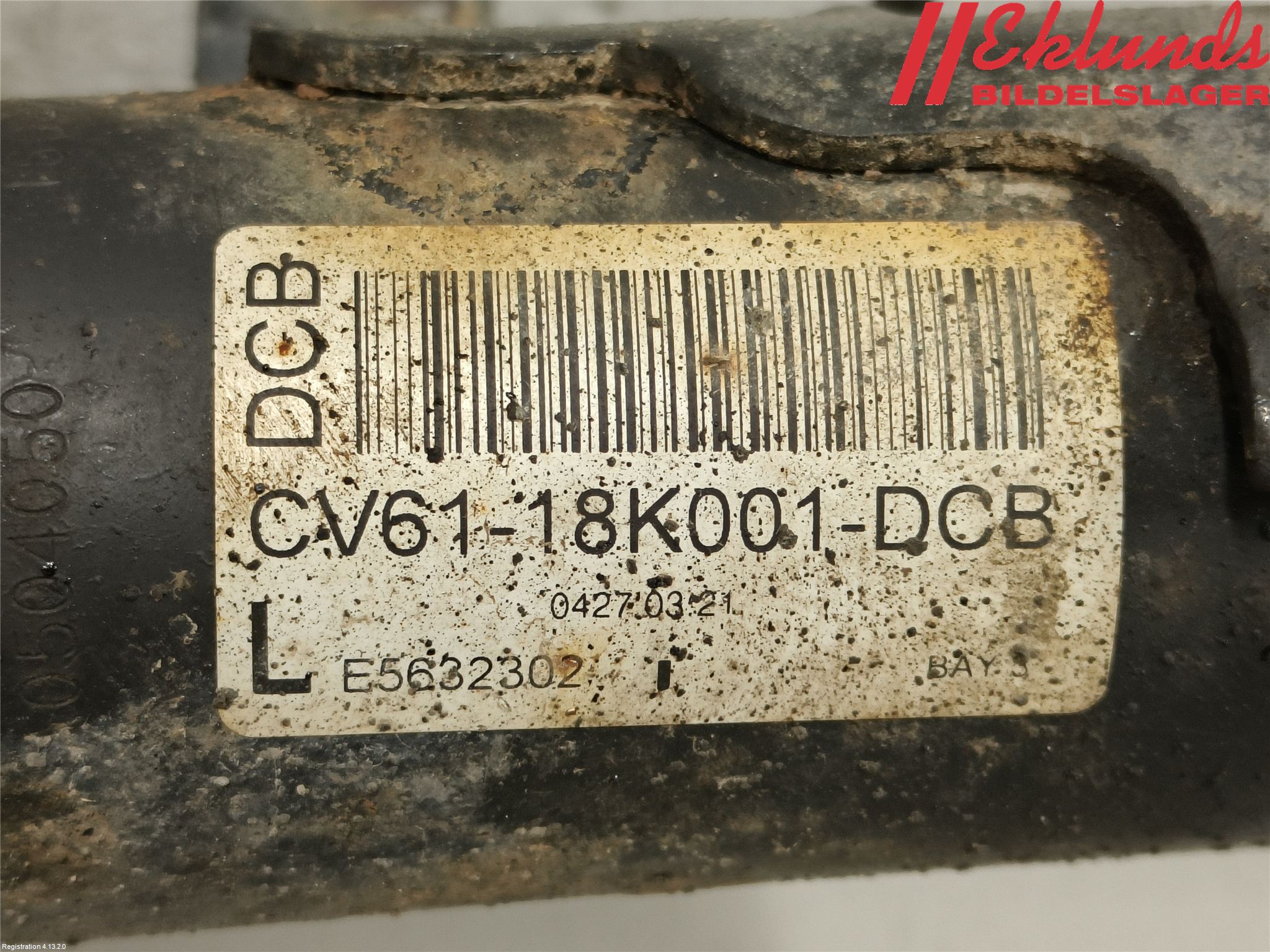 Ford KUGA 13-16 Fjäderben Fram Vänster