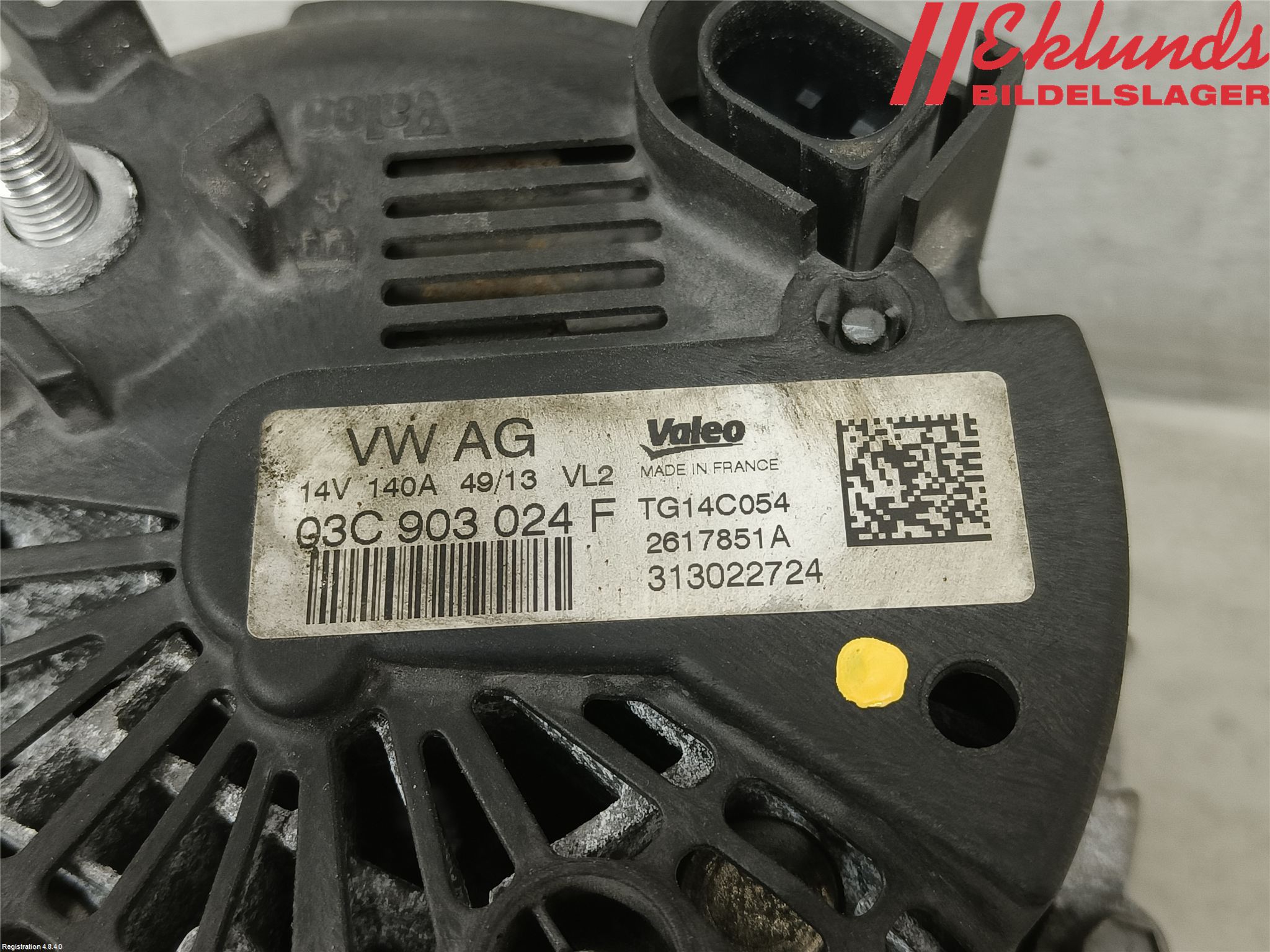 Volkswagen VW PASSAT 11-14 Generator