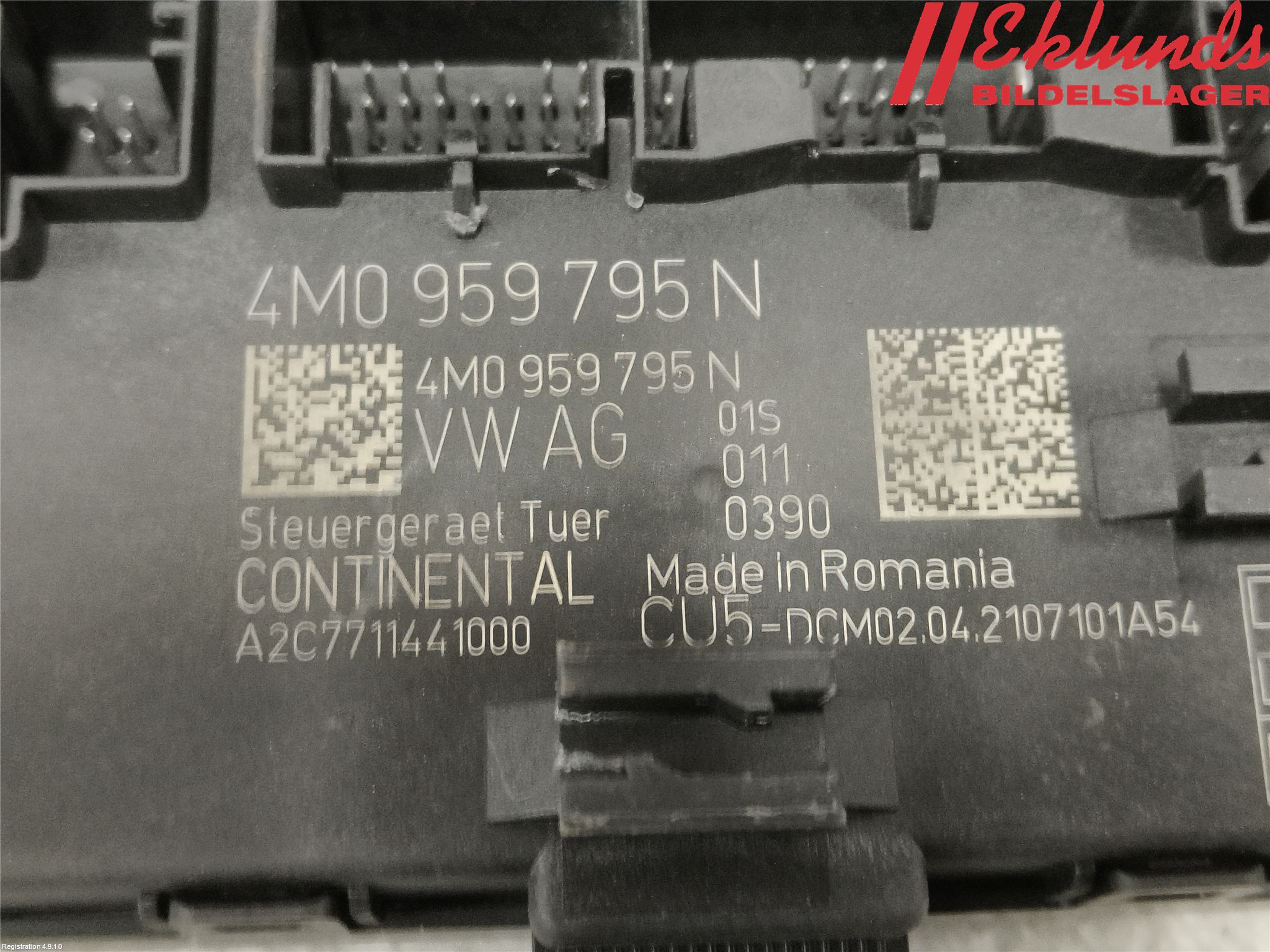 Audi Q7/SQ7 Styrenhet Dörr