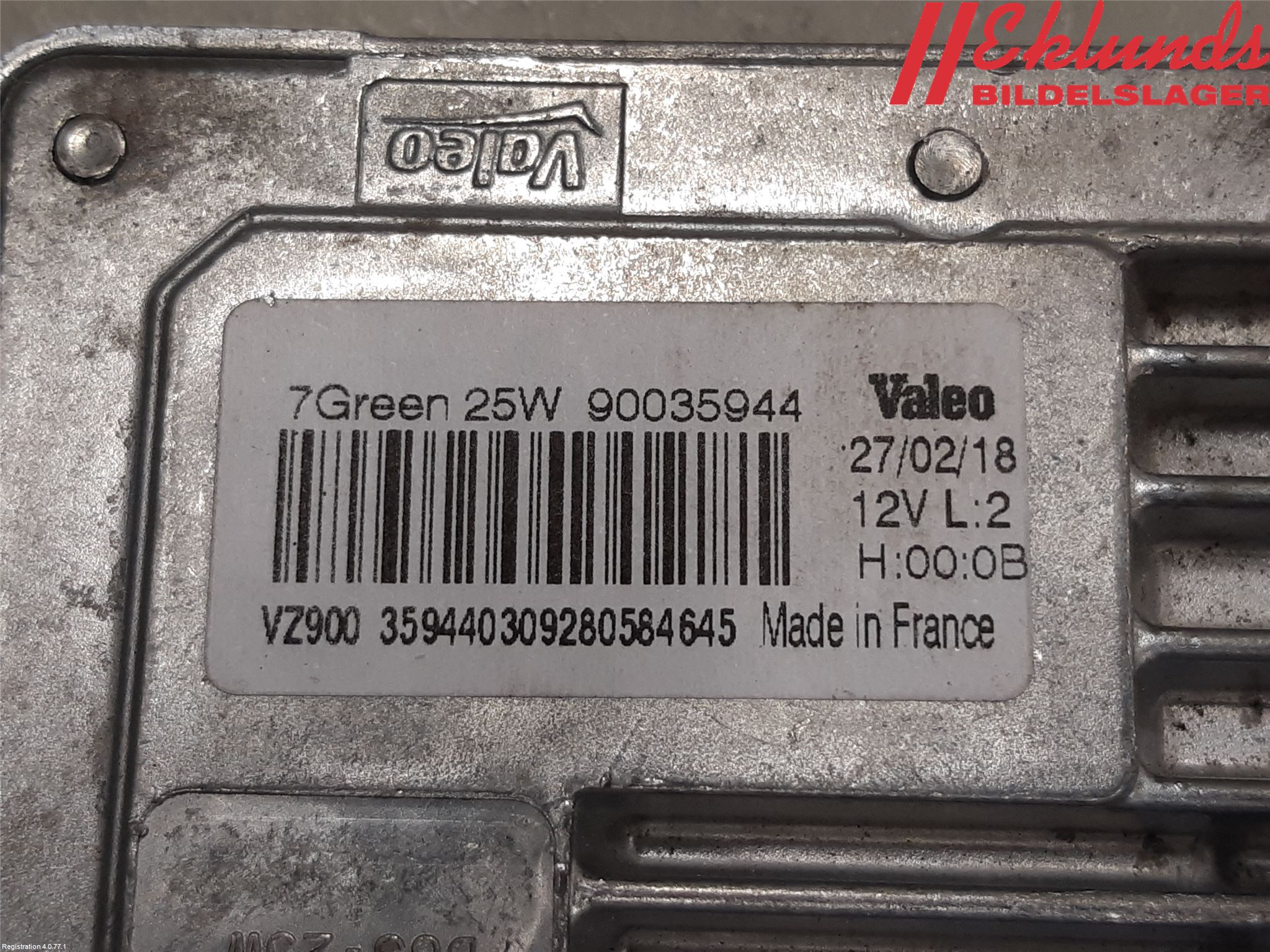 Toyota PROACE II 16- Styrenhet Strålkastare