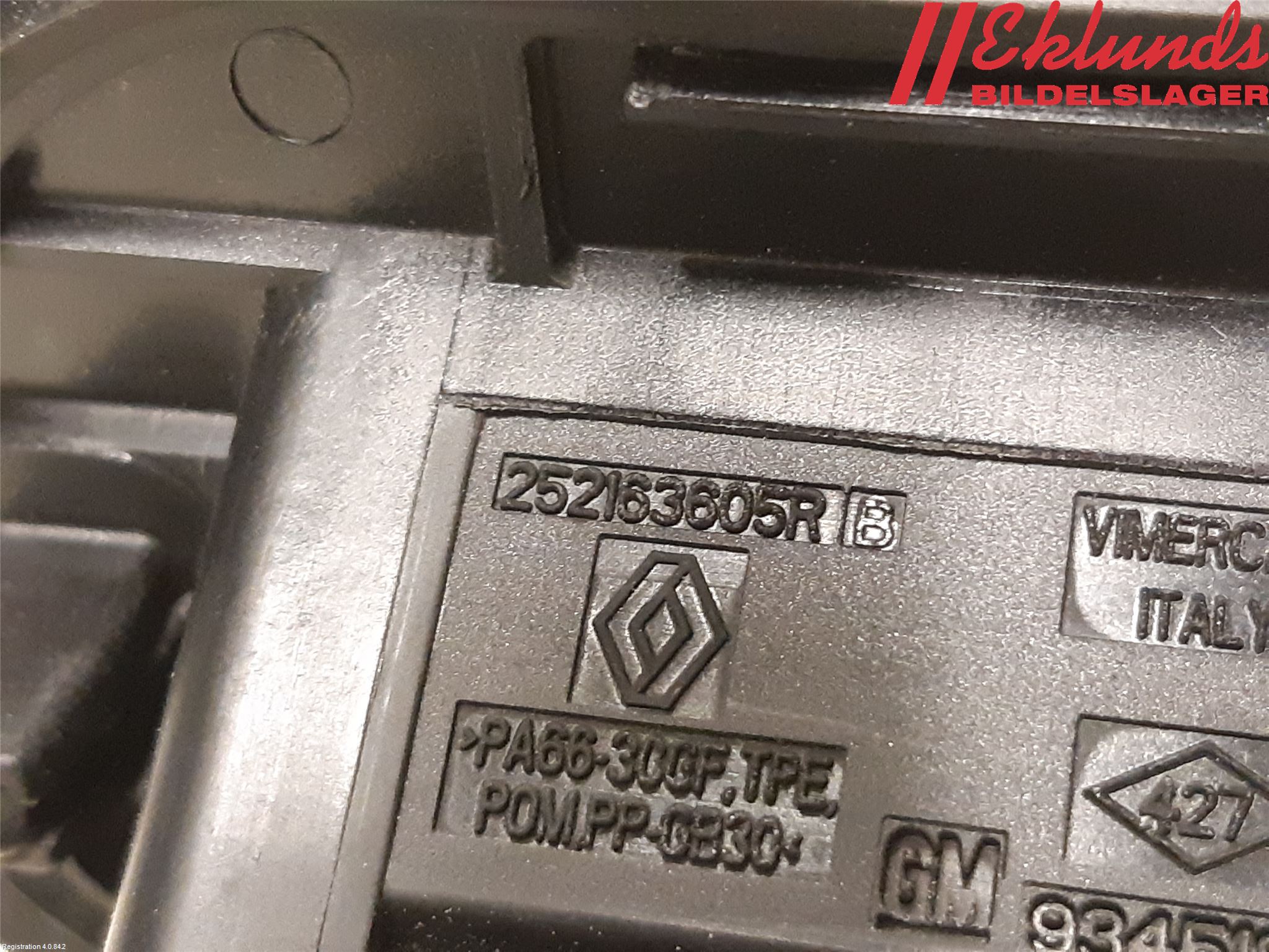 Fiat TALENTO 16- Centrallåskontakt Vid Lås