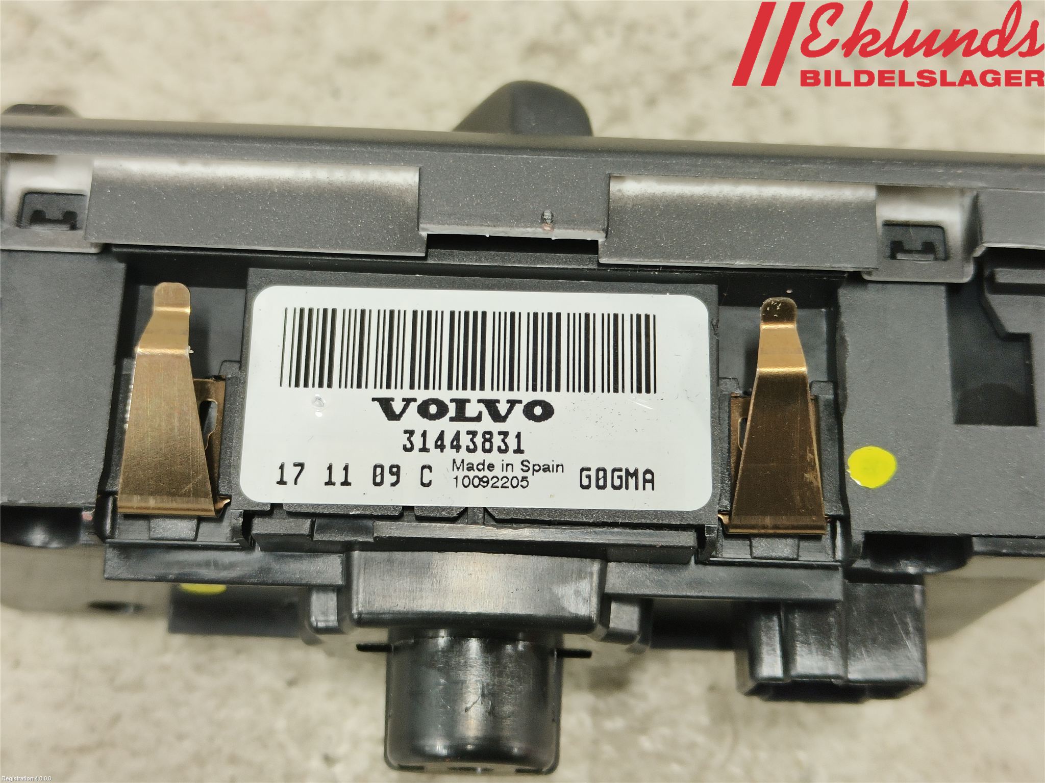 Volvo V40 12-19 Strömställare Ljus