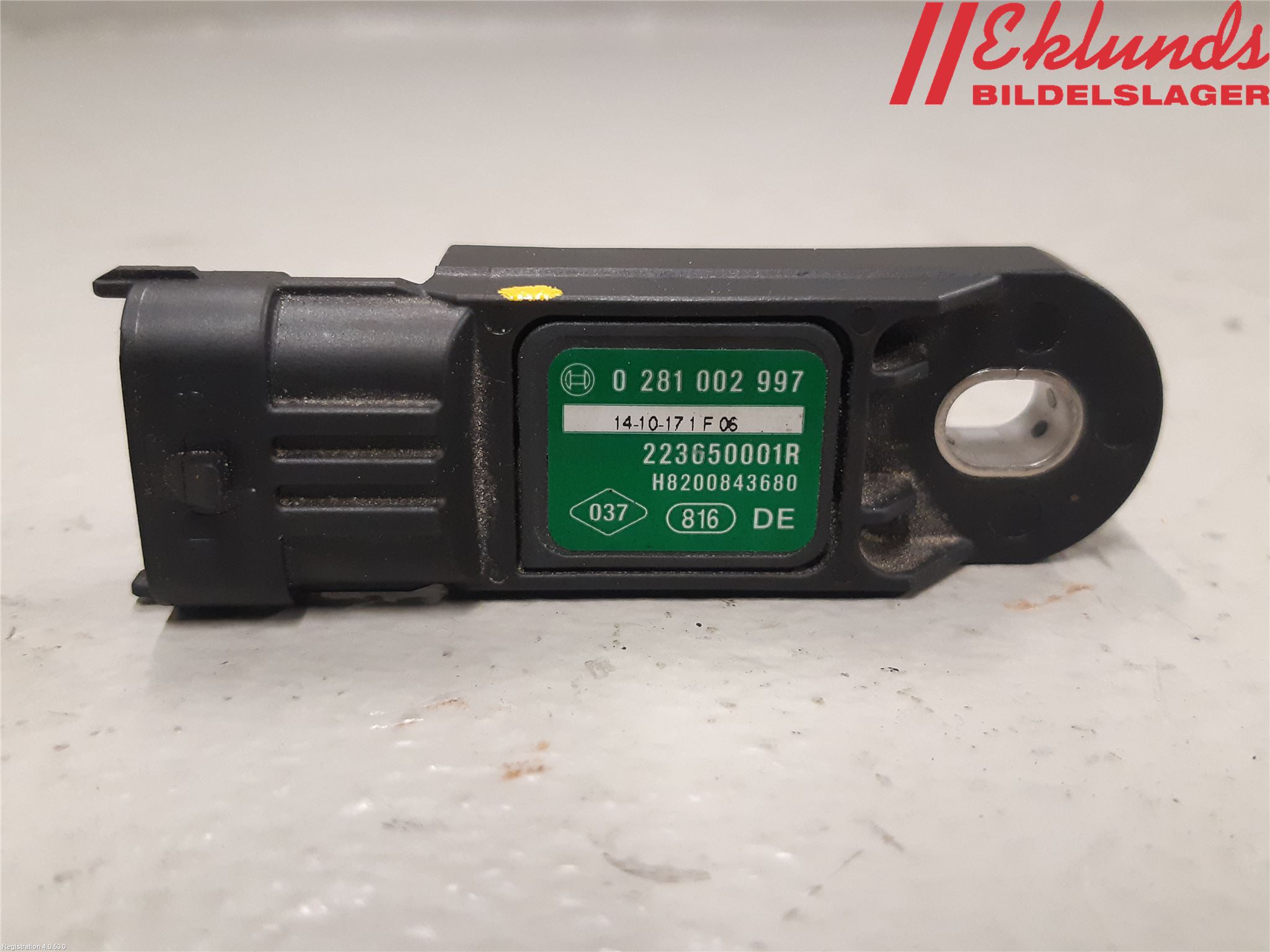 Renault CLIO IV 12-16 Givare Laddluftstryck