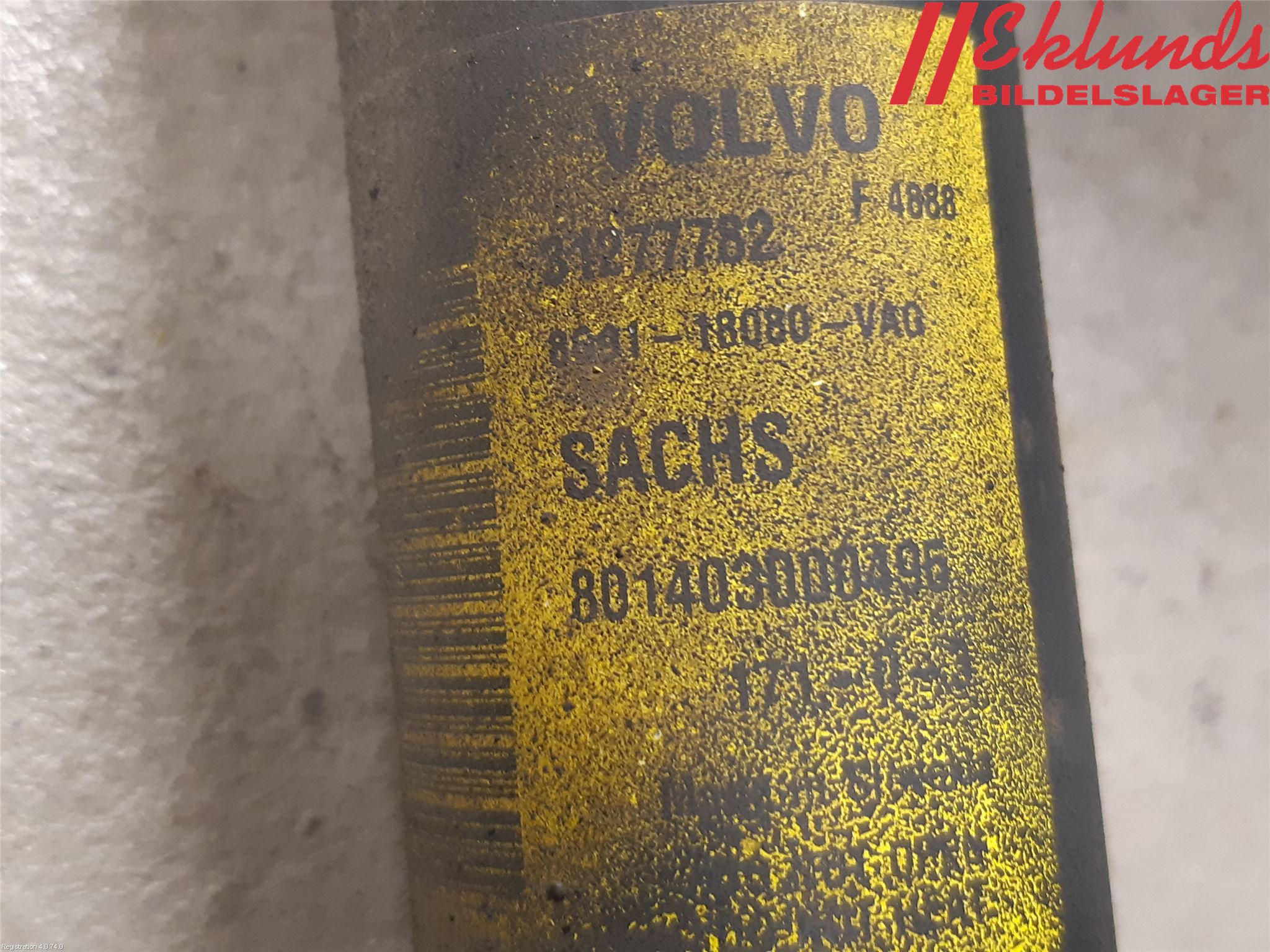 Volvo XC60 09-13 Stötdämpare Bak