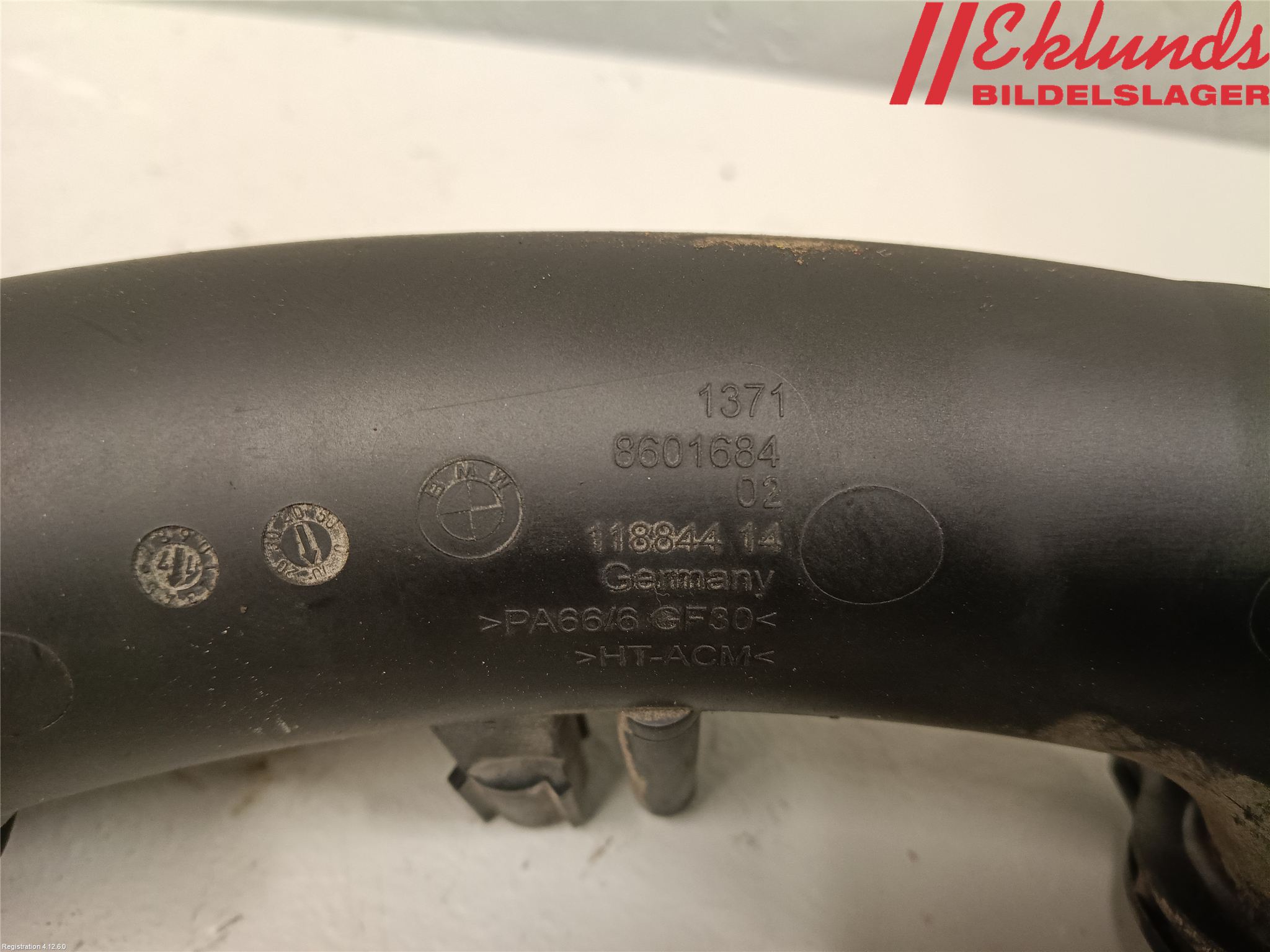 BMW 5 G30/G31/F90 17-23 Laddluft-Intercoolerrör