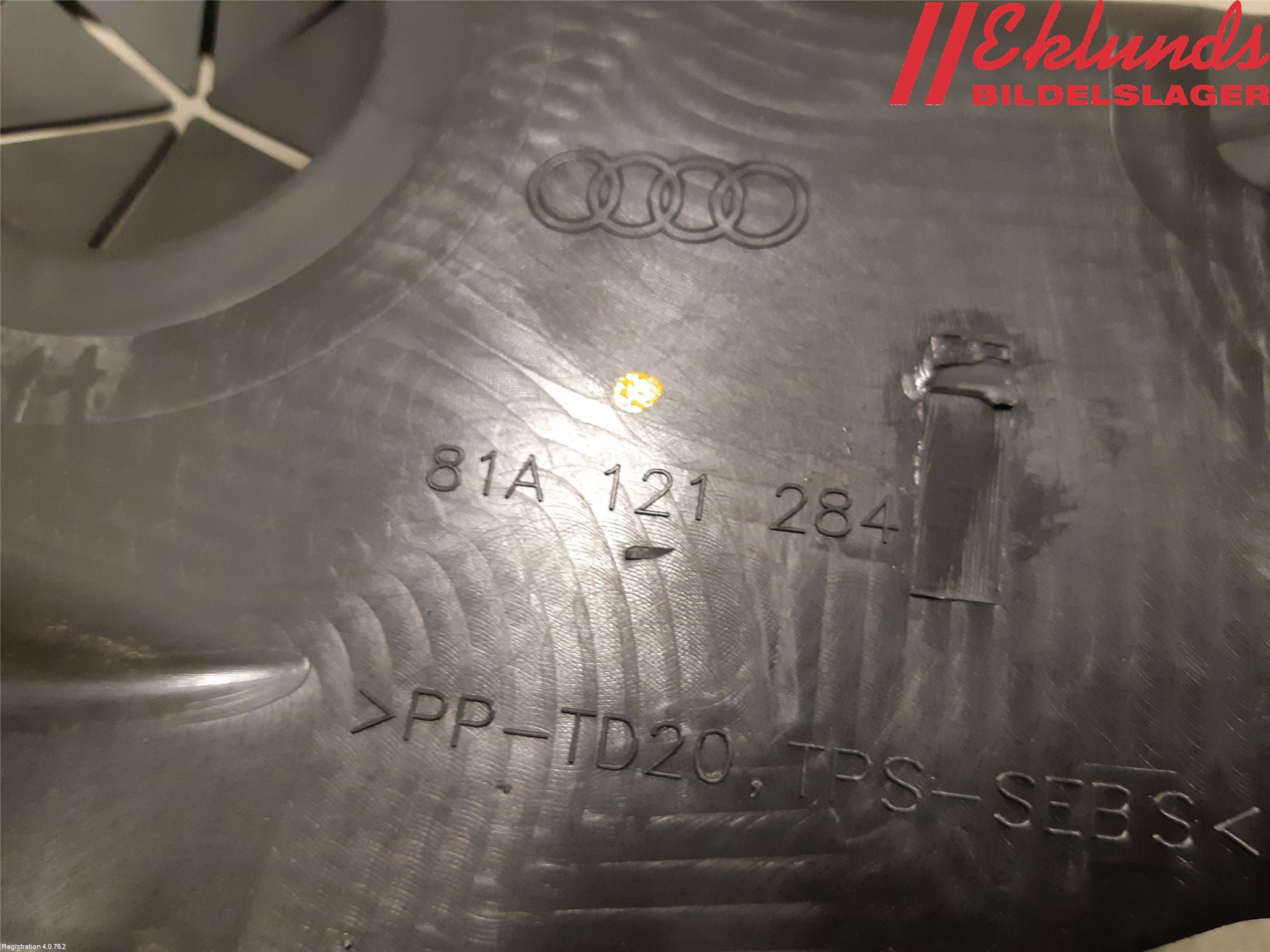 Audi Q2/SQ2 17- Deflektor Plåt-Plast Kylning