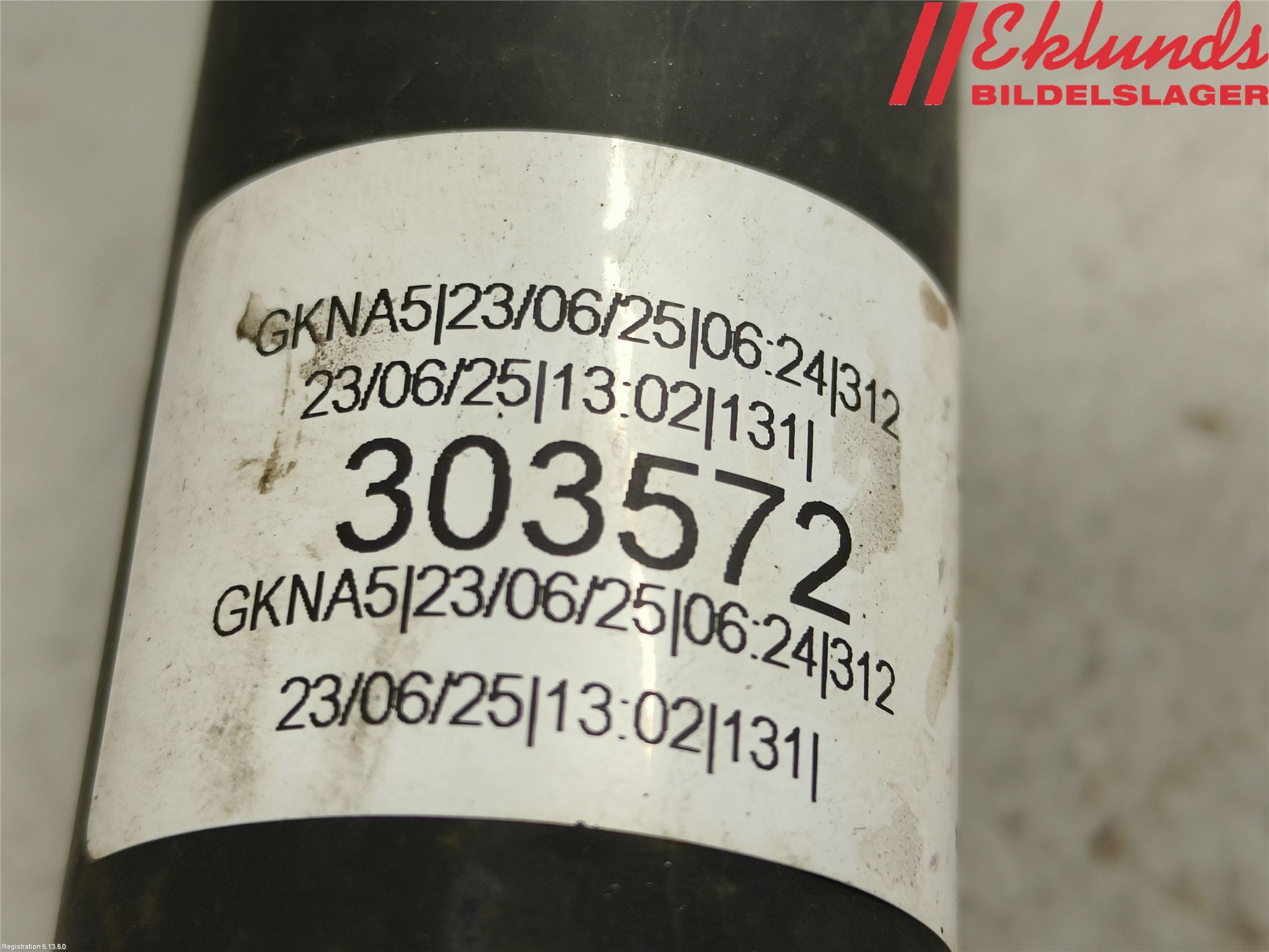 Peugeot PARTNER 08-15 Drivaxel Fram Vänster