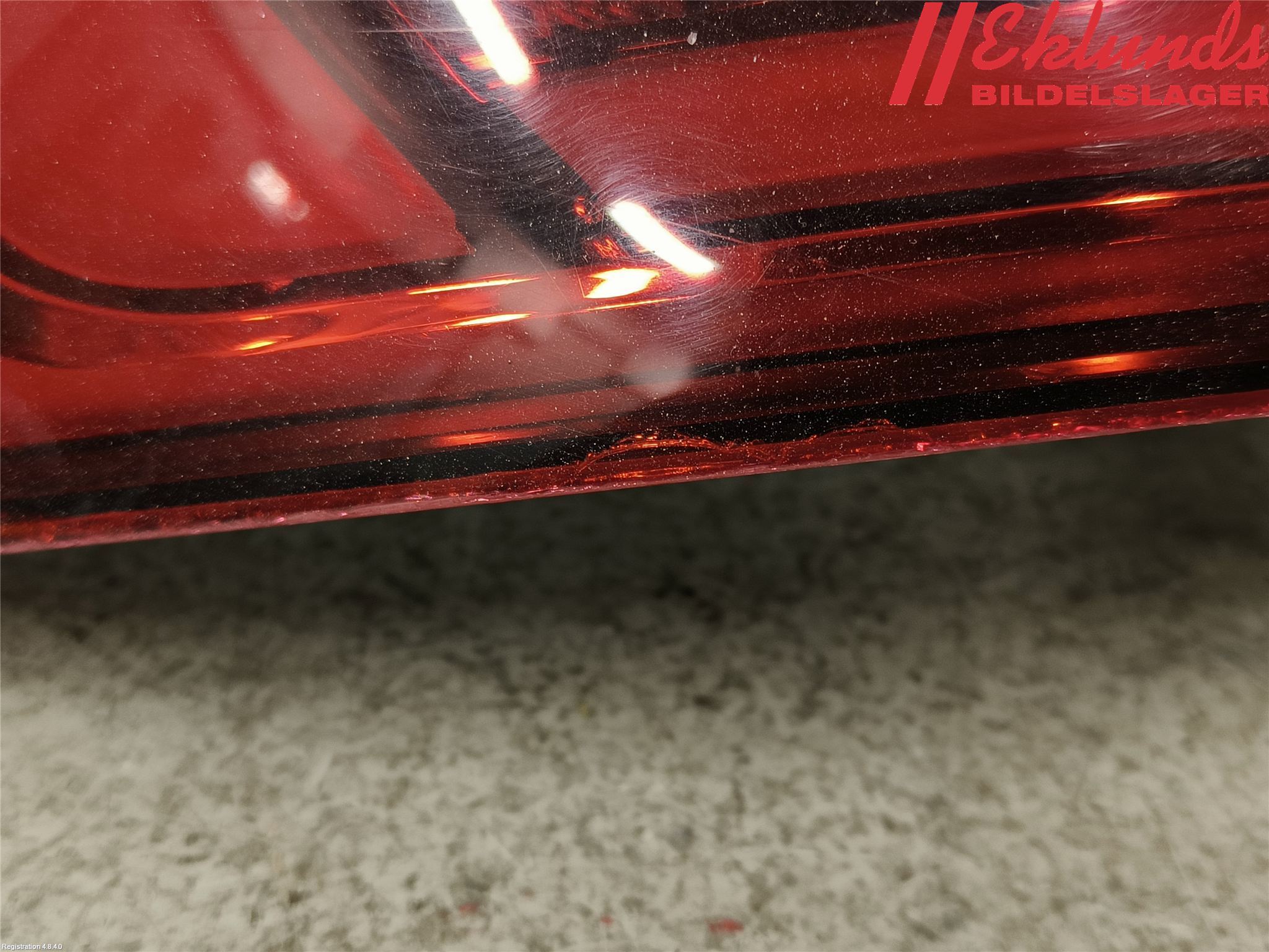 Audi A4/S4 B9 16-19 Bakljus Vänster