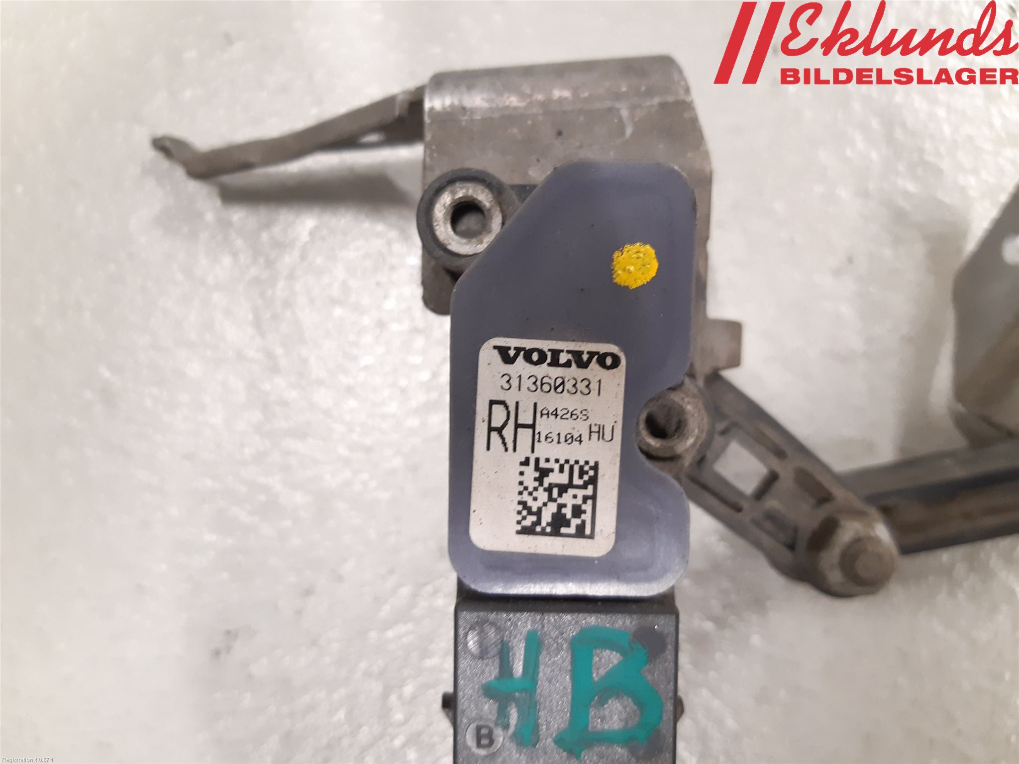 Volvo XC90/RECHARGE 16- Givare Xenon/Ljushöjdsreglering