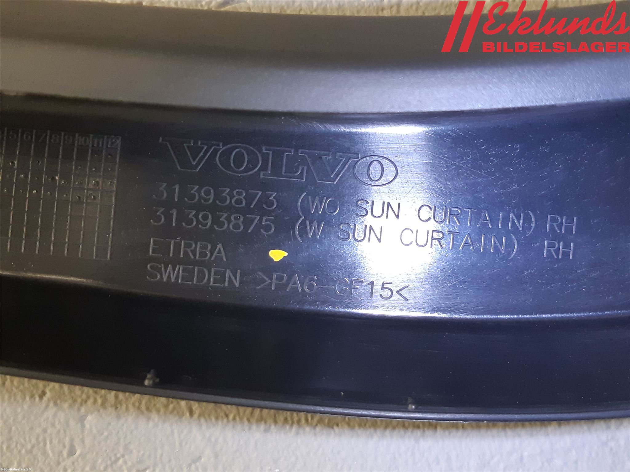 Volvo XC90/RECHARGE 16- Dörr Dekorlist Bak Hö